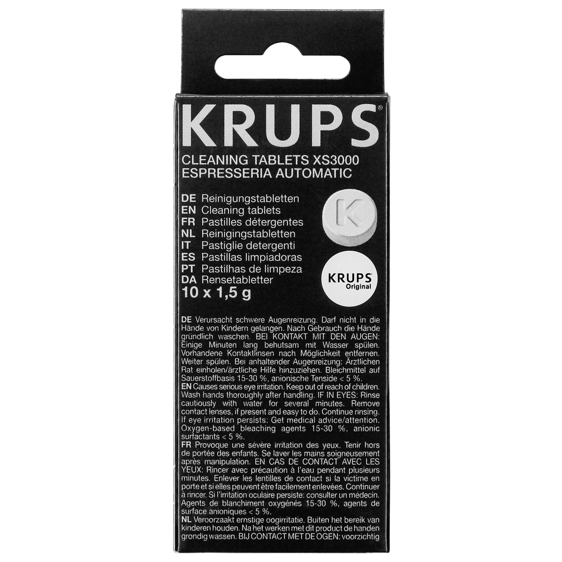 Krups XS 3000 Pastiglie detergenti