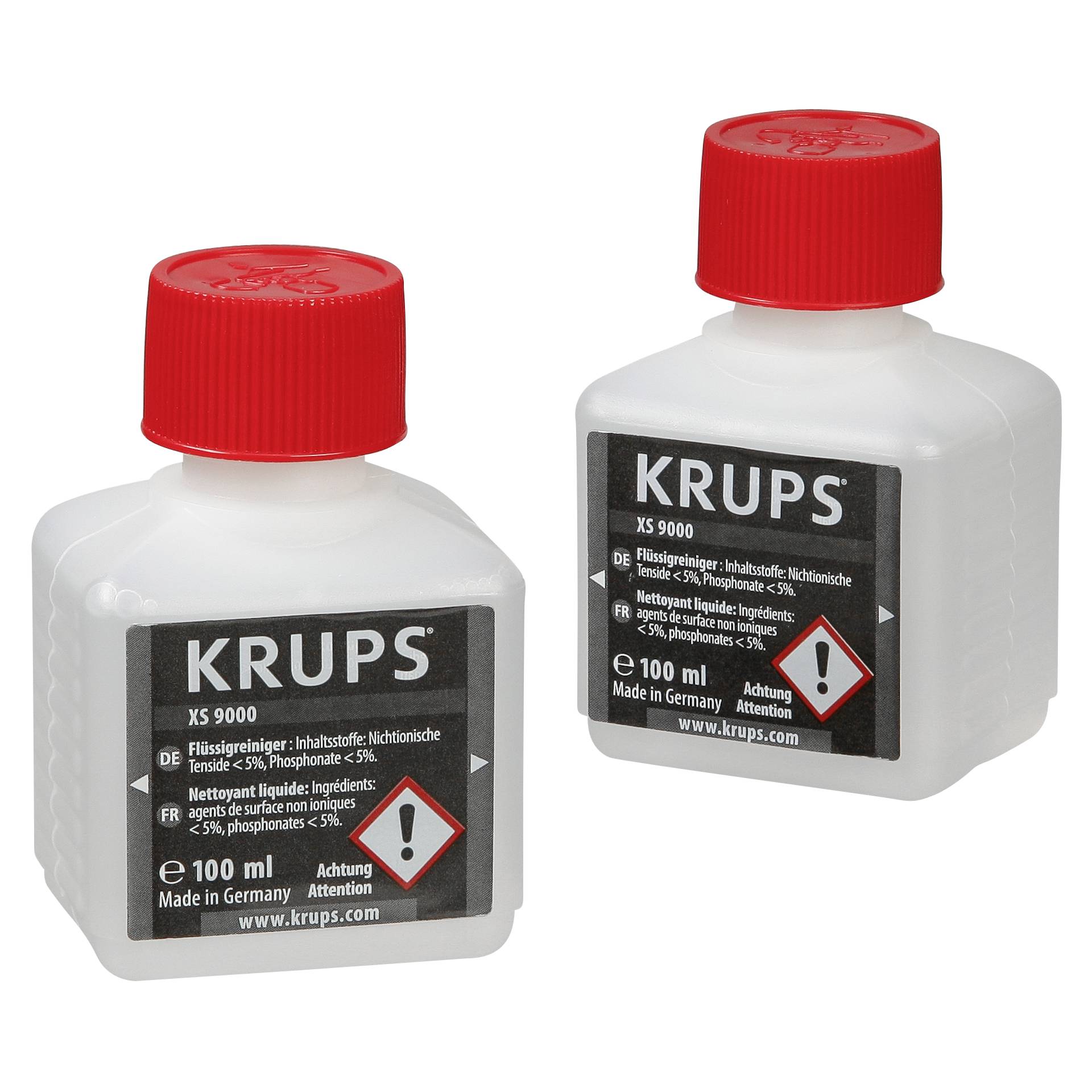 Krups XS 9000 detergente liquido 2x