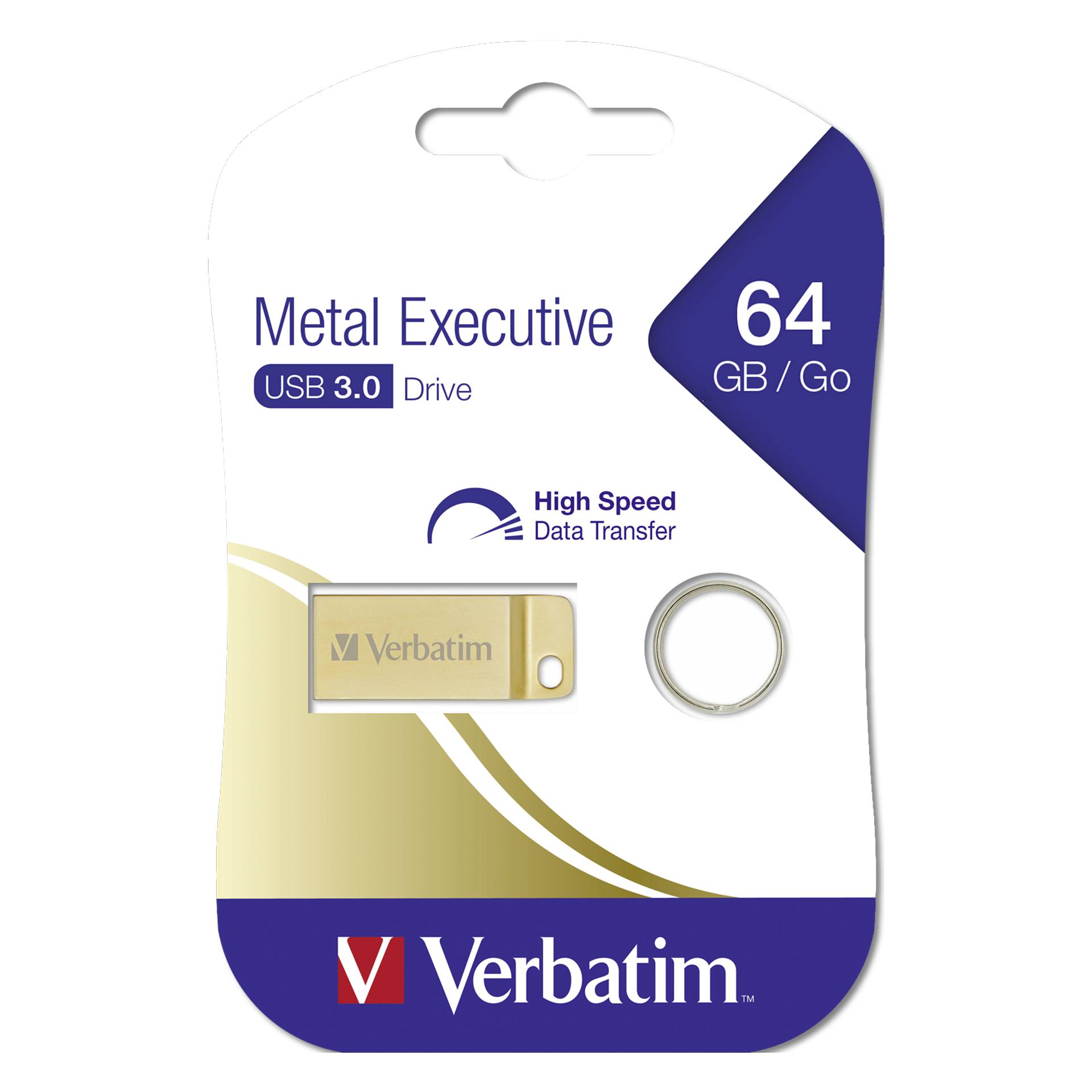 Verbatim Metal Executive    64GB USB 3.0 oro