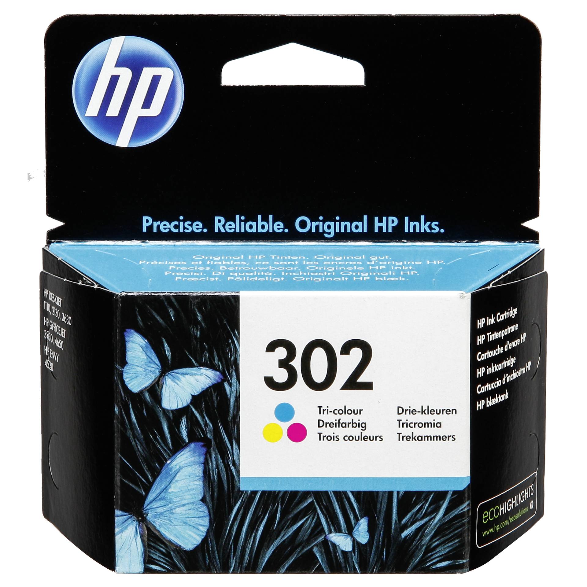 HP F6U65AE cartuccia 3 colori No. 302