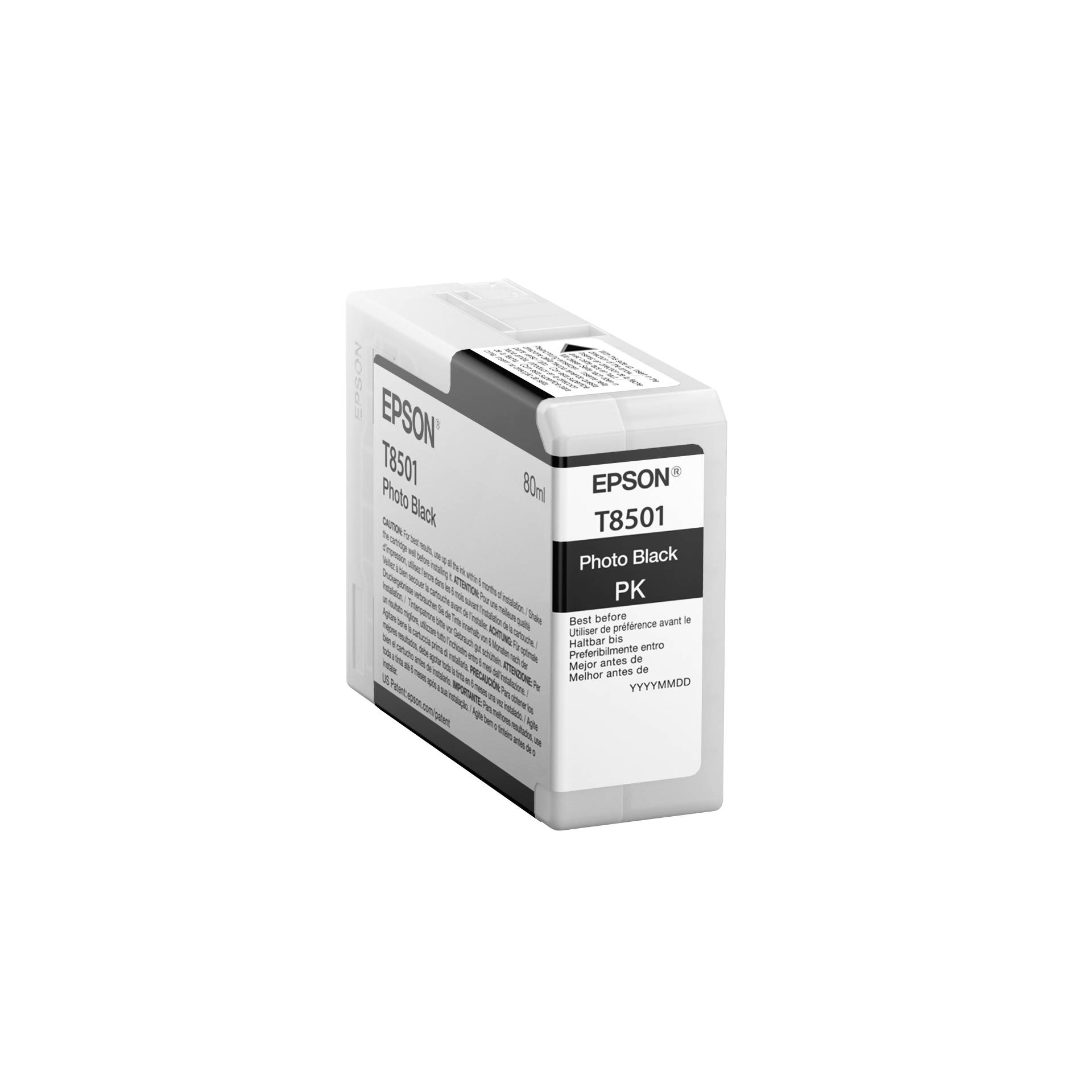 Epson cartuccia foto nero T 850 80 ml               T 8501