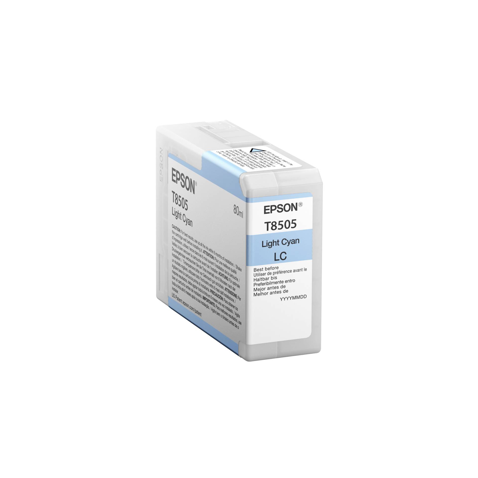 Epson cartuccia light ciano T 850 80 ml               T 8505