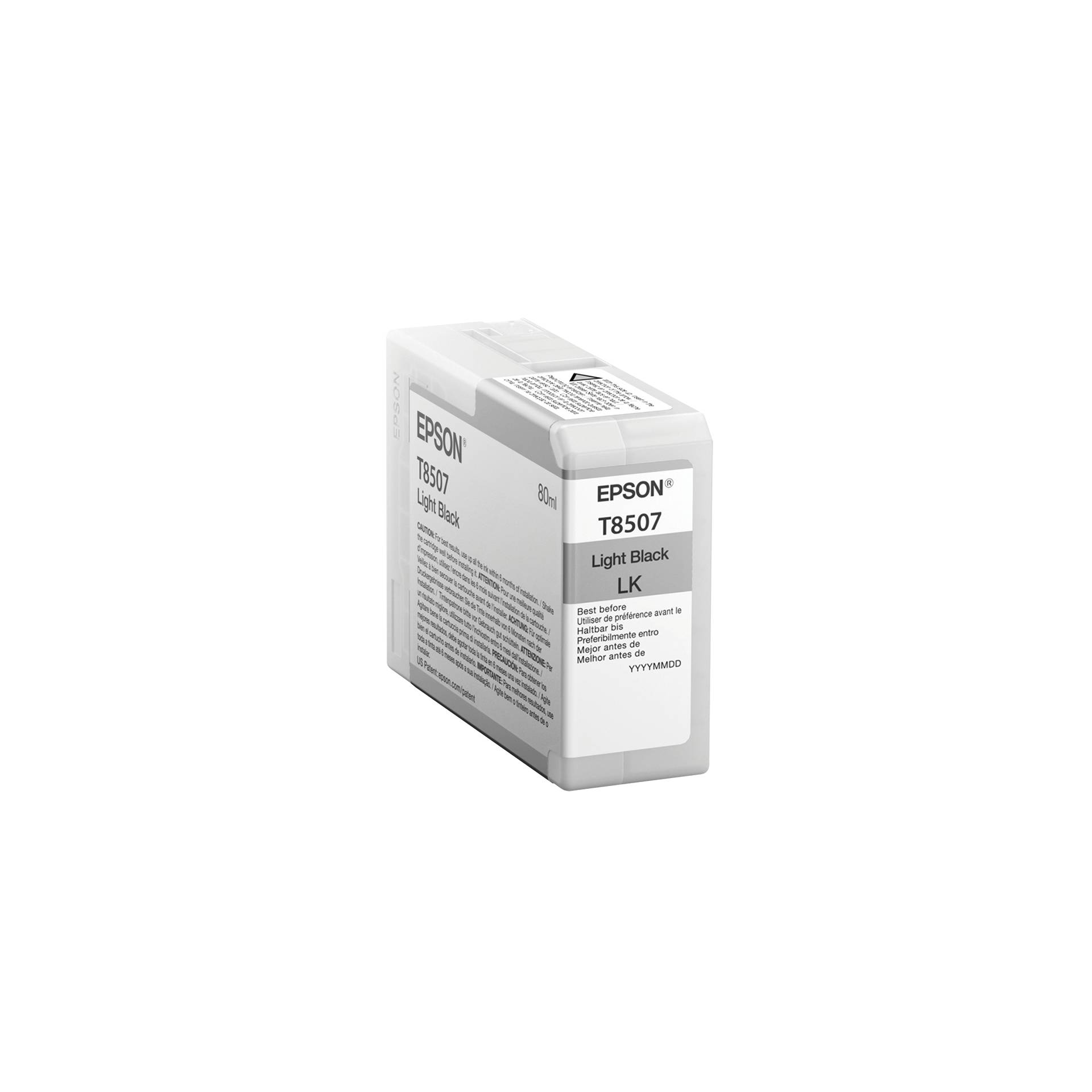 Epson cartuccia light nero T 850 80 ml               T 8507