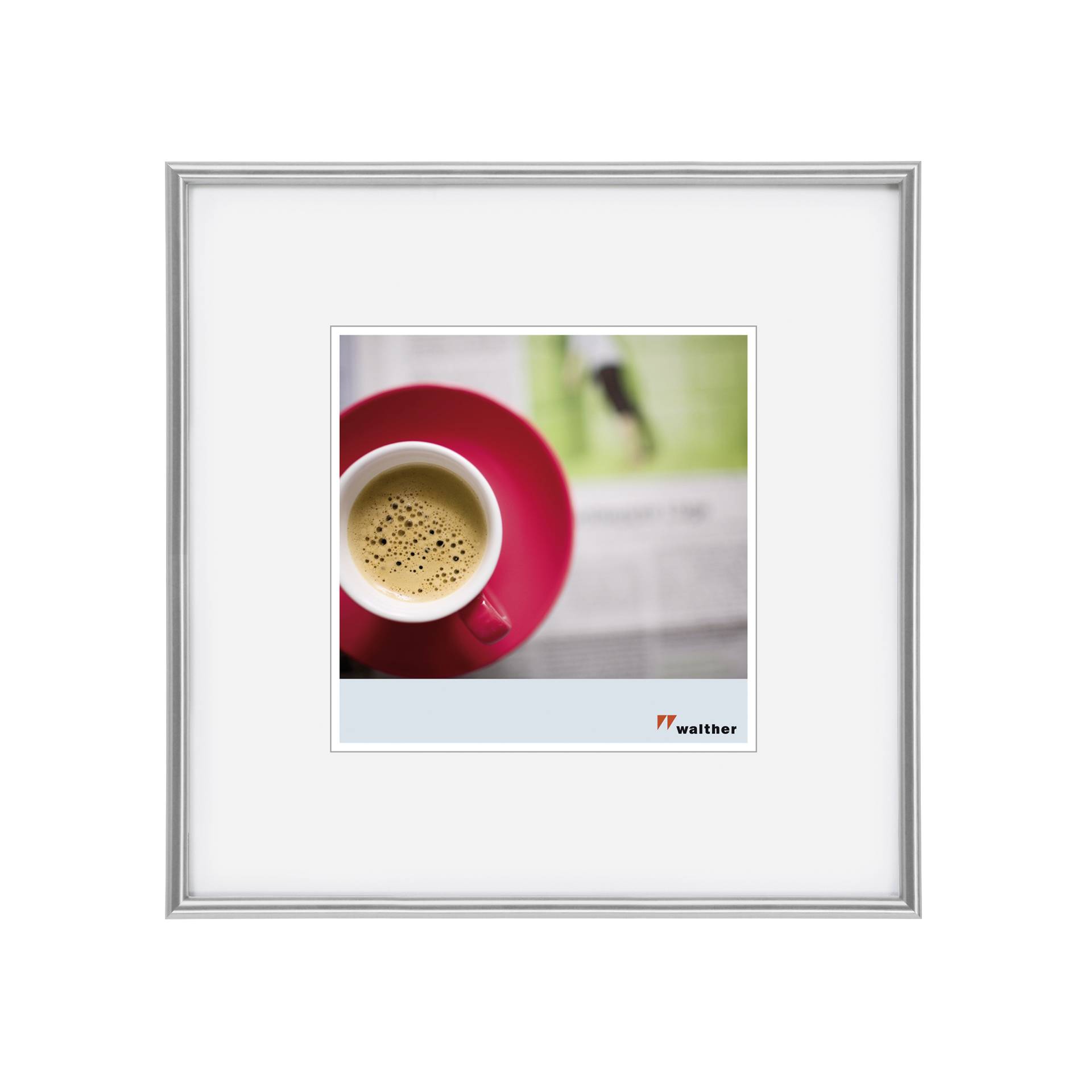 Walther Galeria            40x40 plastica argento KS440H