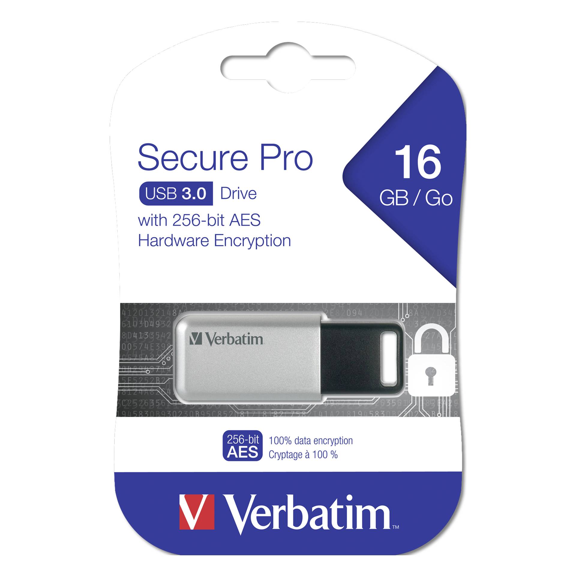 Verbatim Secure Data Pro    16GB USB 3.0