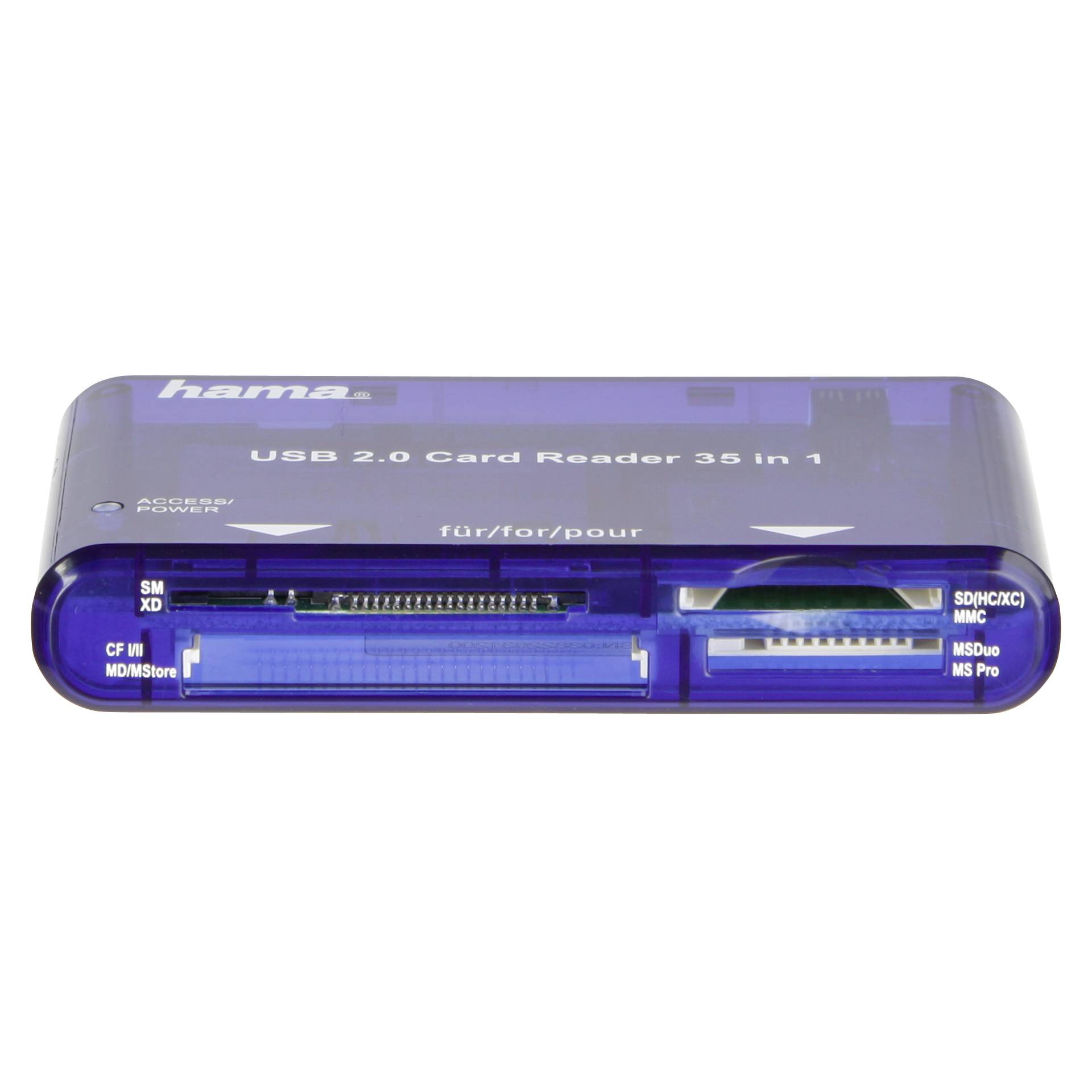 Hama Card Reader Writer 35 in 1 USB 2.0                    5