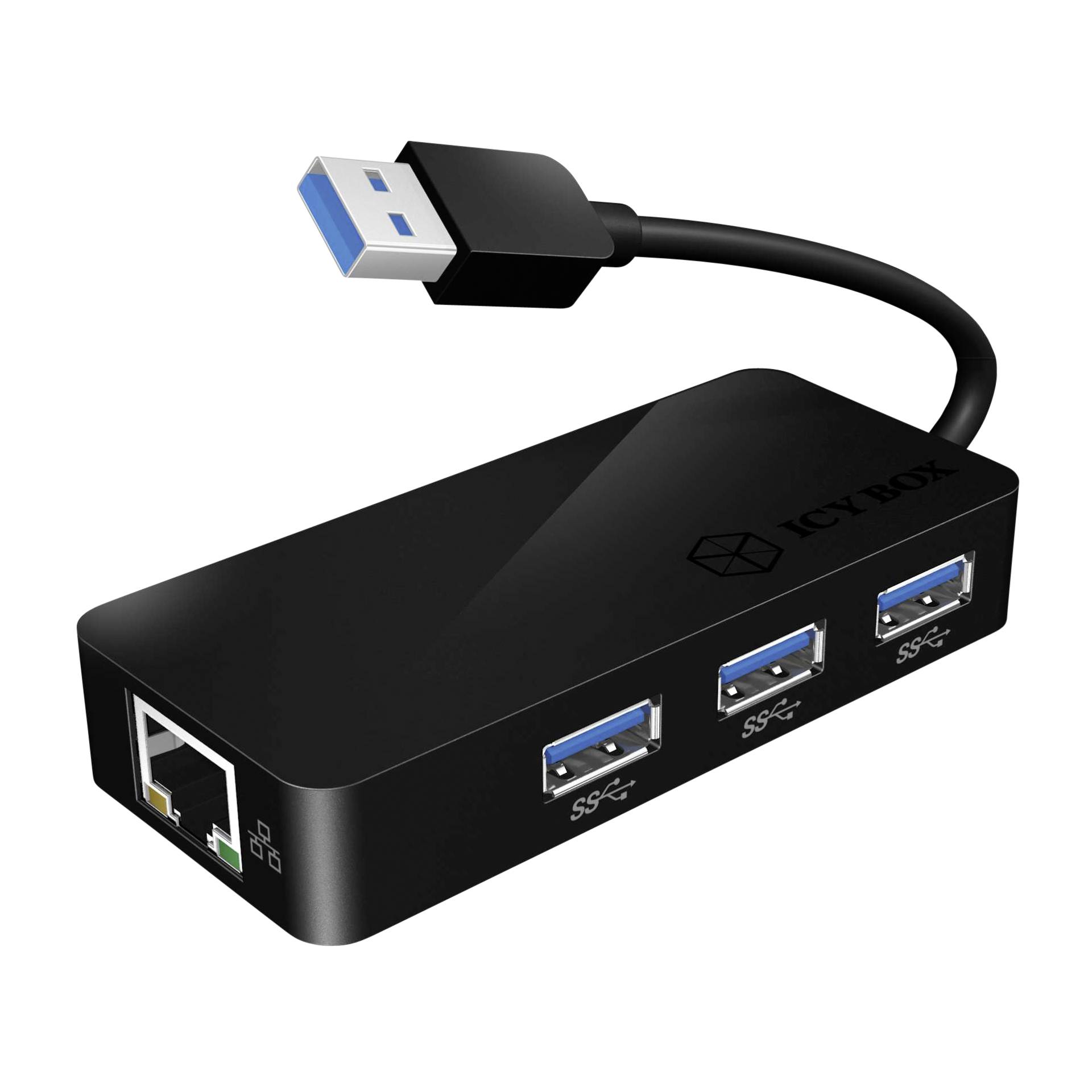 Raidsonic ICY BOX IB-AC517 USB 3.0 per Gigabit Ethernet