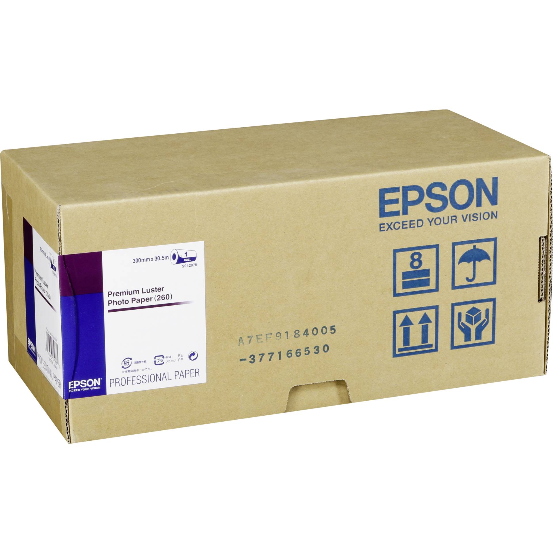 Epson Premium Luster Photo Paper 30 cm x 30,5 m, 260 g   S 0