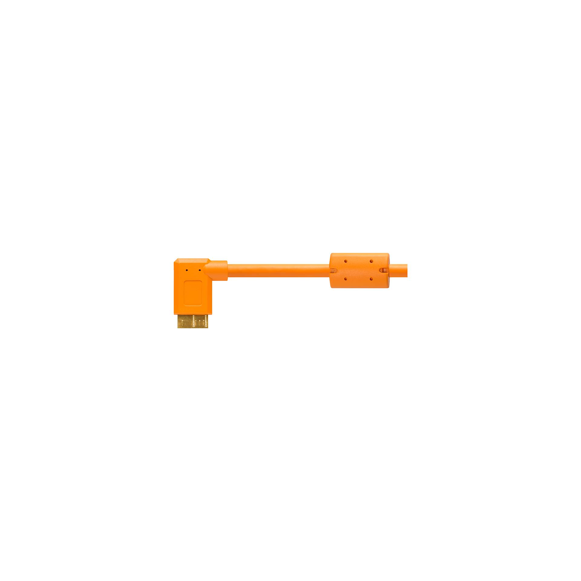 Tether Tools TPro USB 3.0 Micro-B Right Angle 4.6m/15' ORG