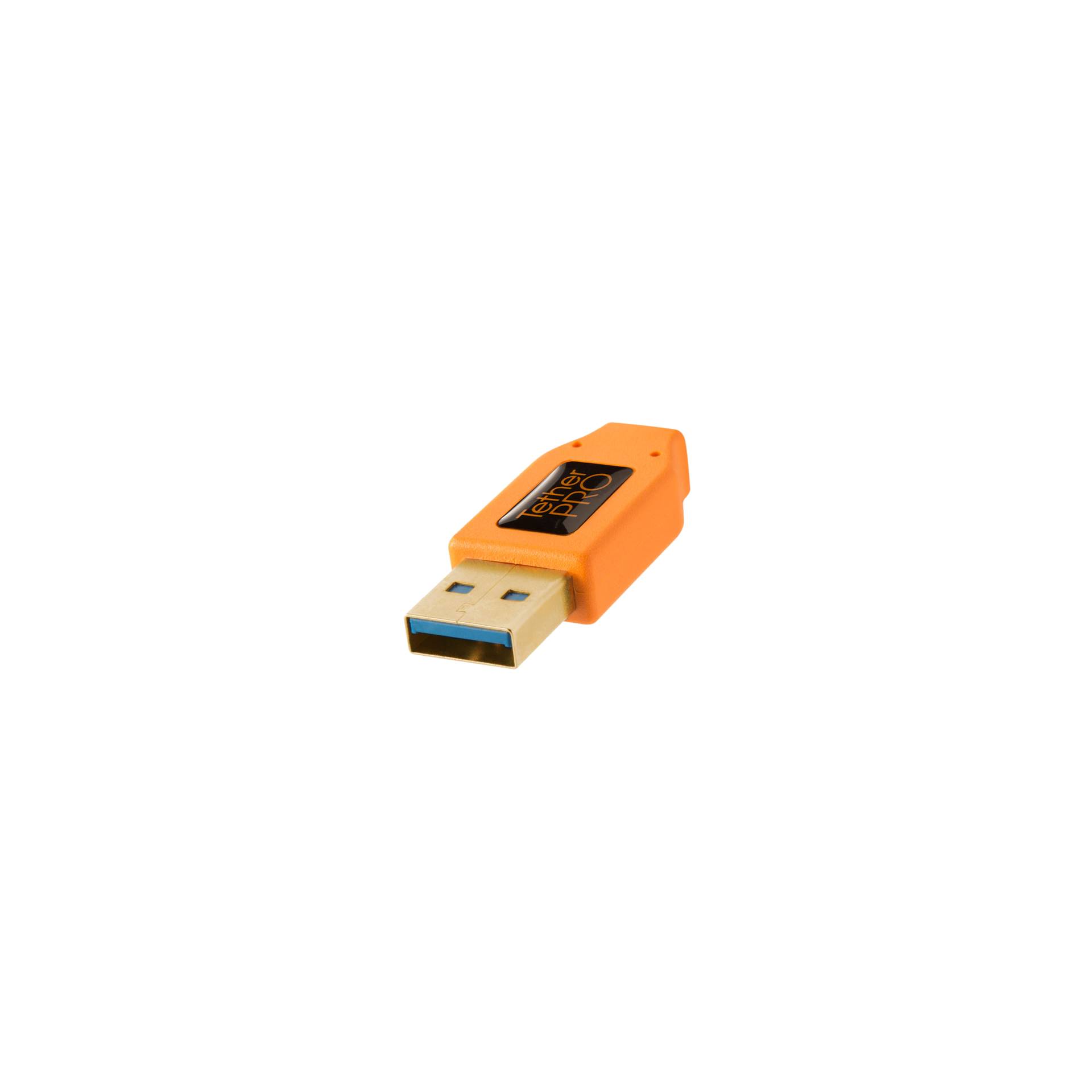 Tether Tools TPro USB 3.0 Micro-B Right Angle 4.6m/15' ORG