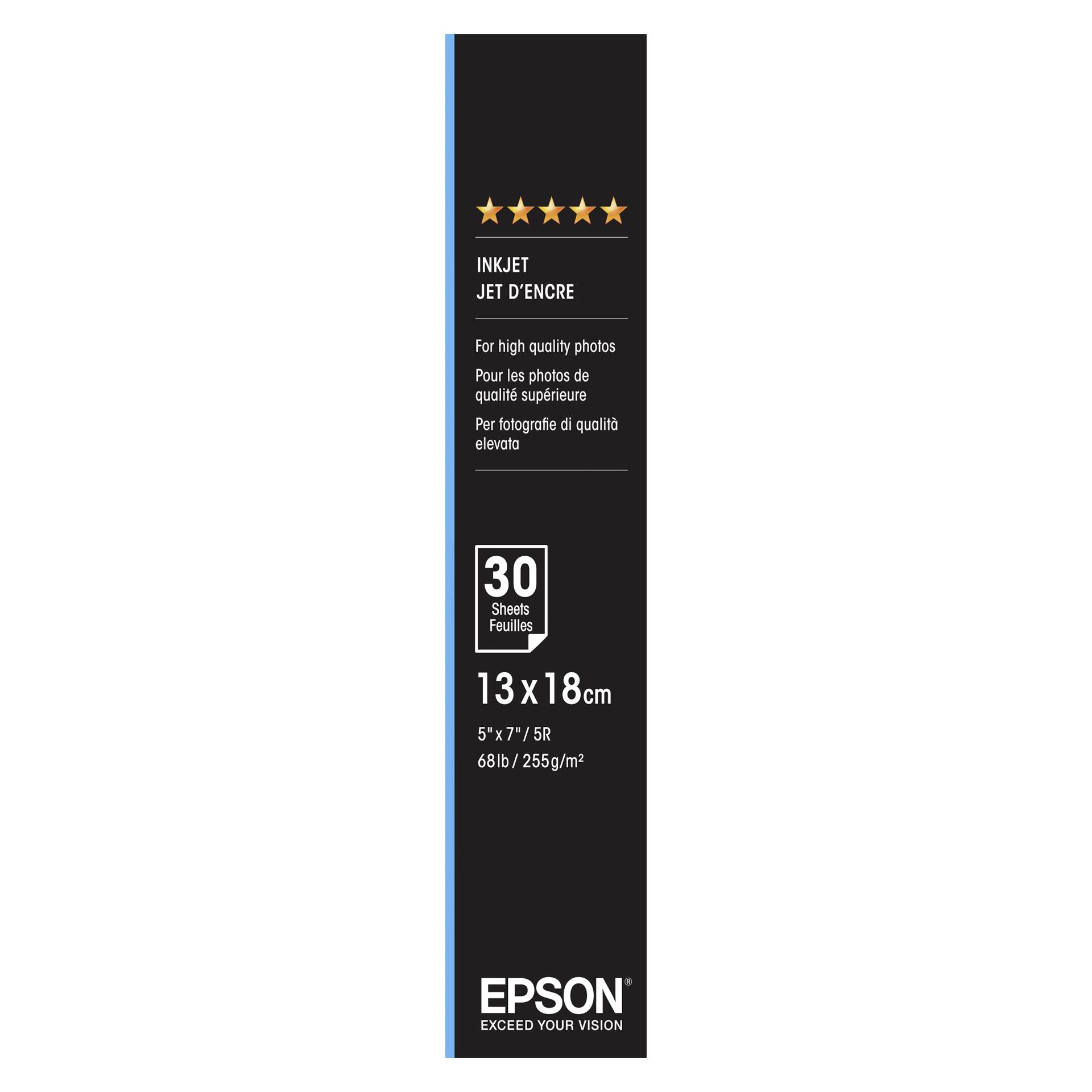 Epson Premium carta foto lucida 13x18 cm, 30 foglie, 255 g