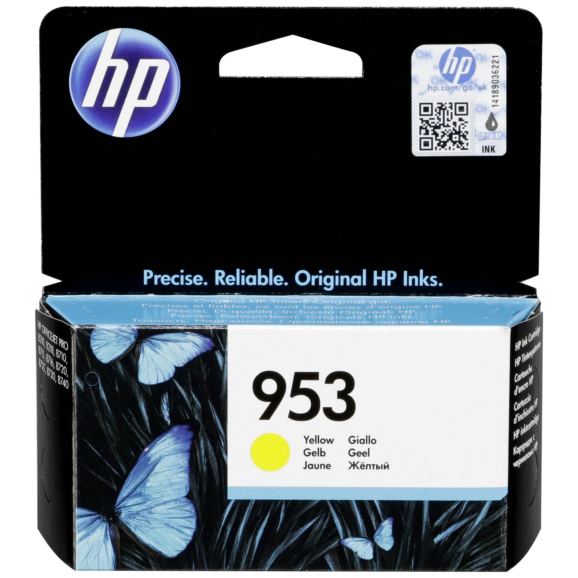 HP F6U14AE cartuccia giallo No. 953