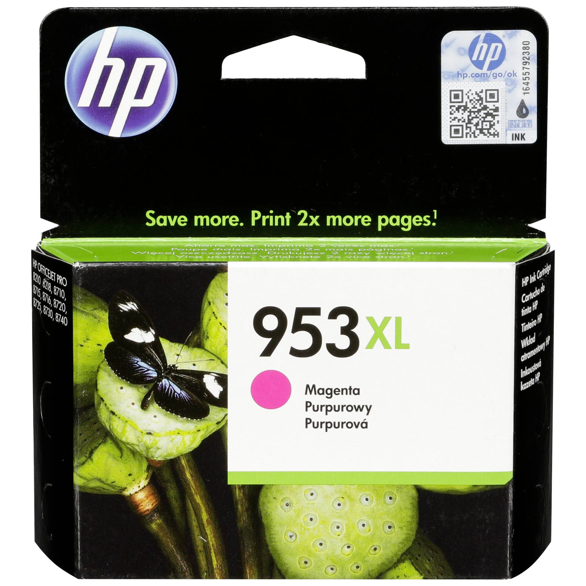HP F6U17AE cartuccia magenta No. 953 XL
