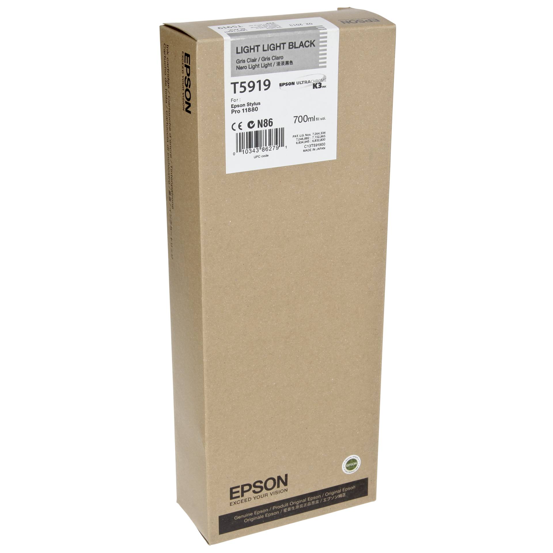 Epson cartuccia light light nero T 591 700 ml T 5919