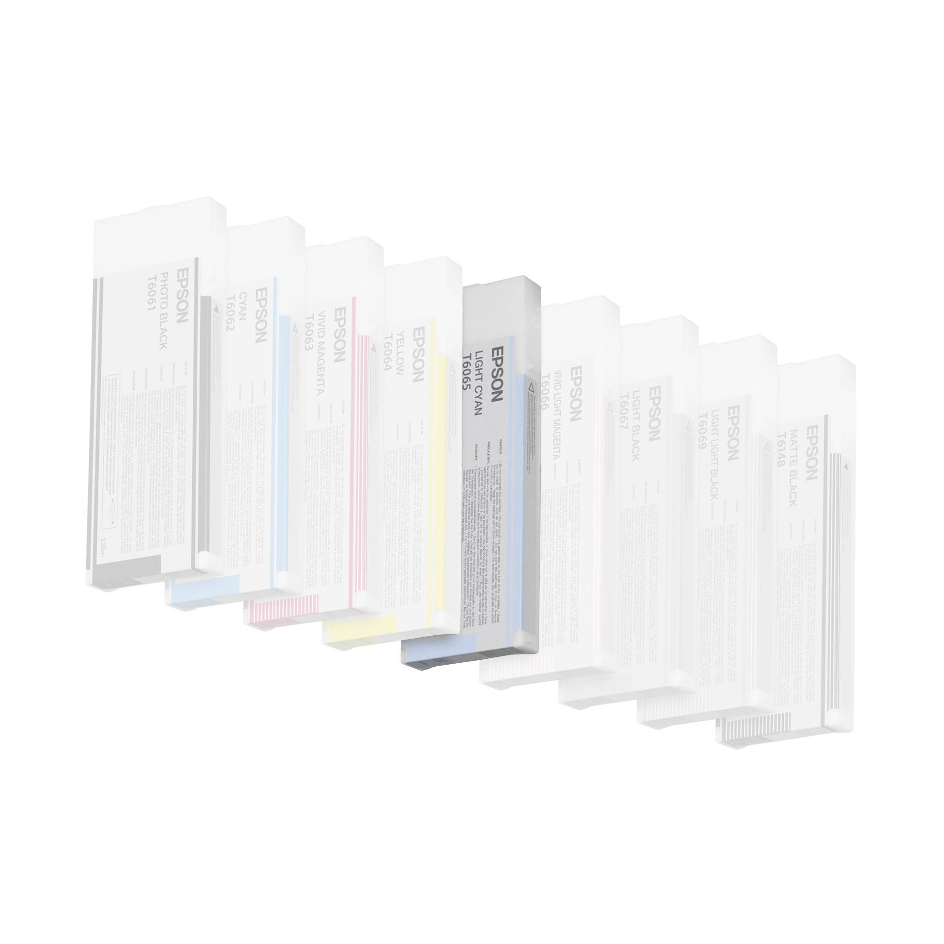 Epson cartuccia light ciano T 606  220 ml             T 6065