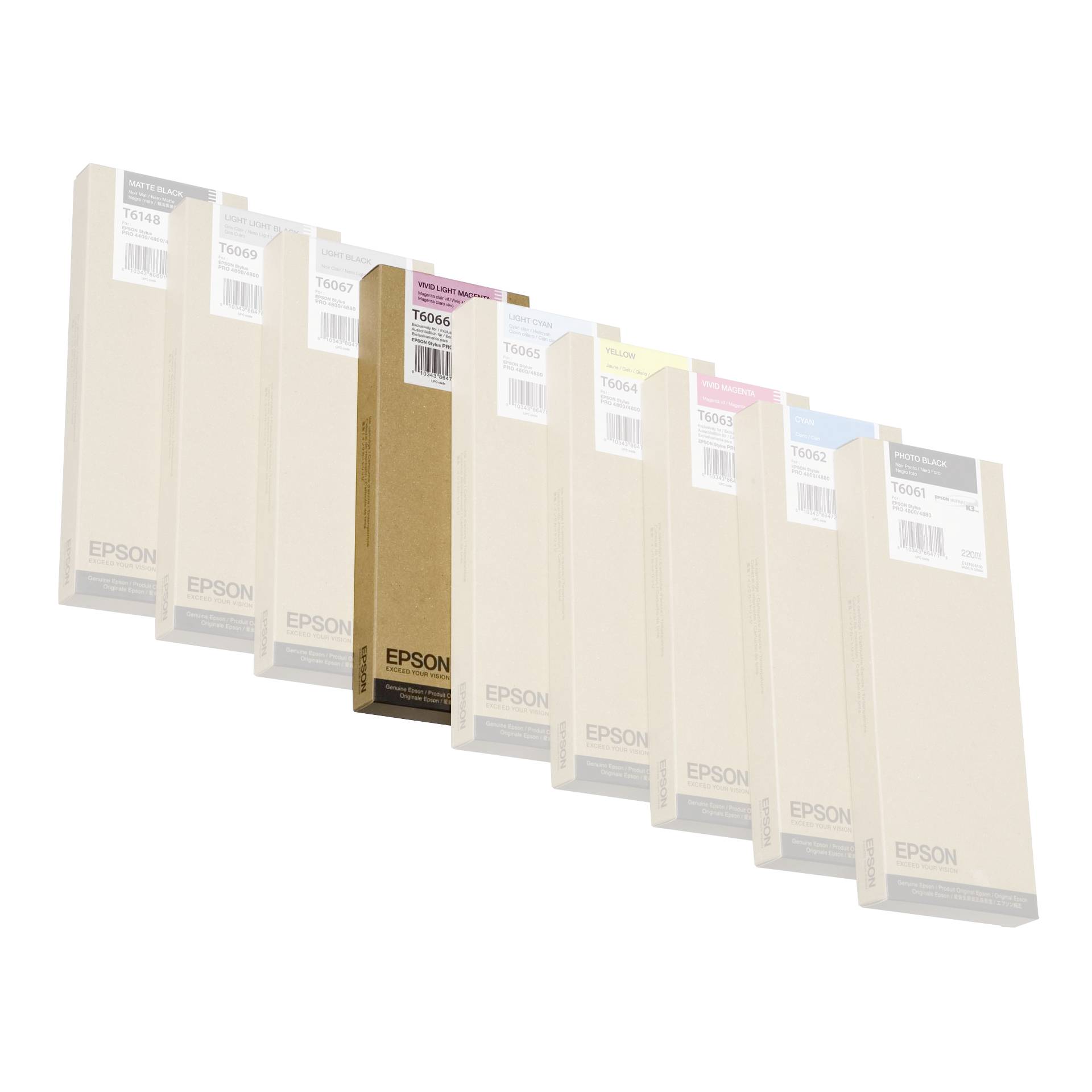 Epson cartuccia     vivid light magenta T 606  220 ml     T