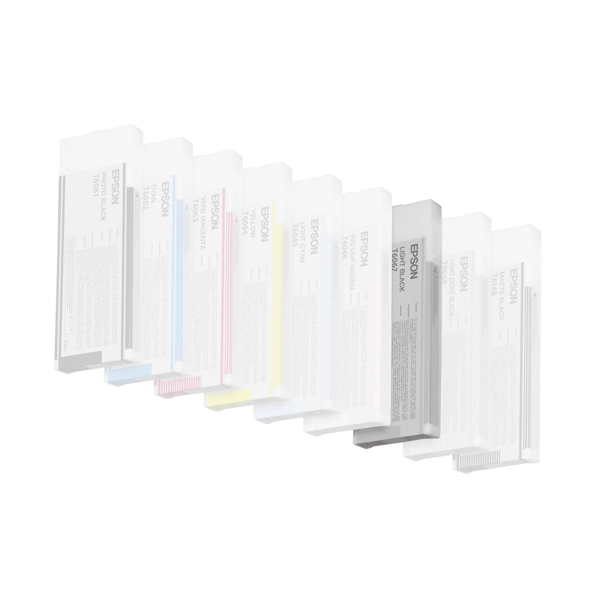 Epson cartuccia light nero T 606 220 ml T 6067