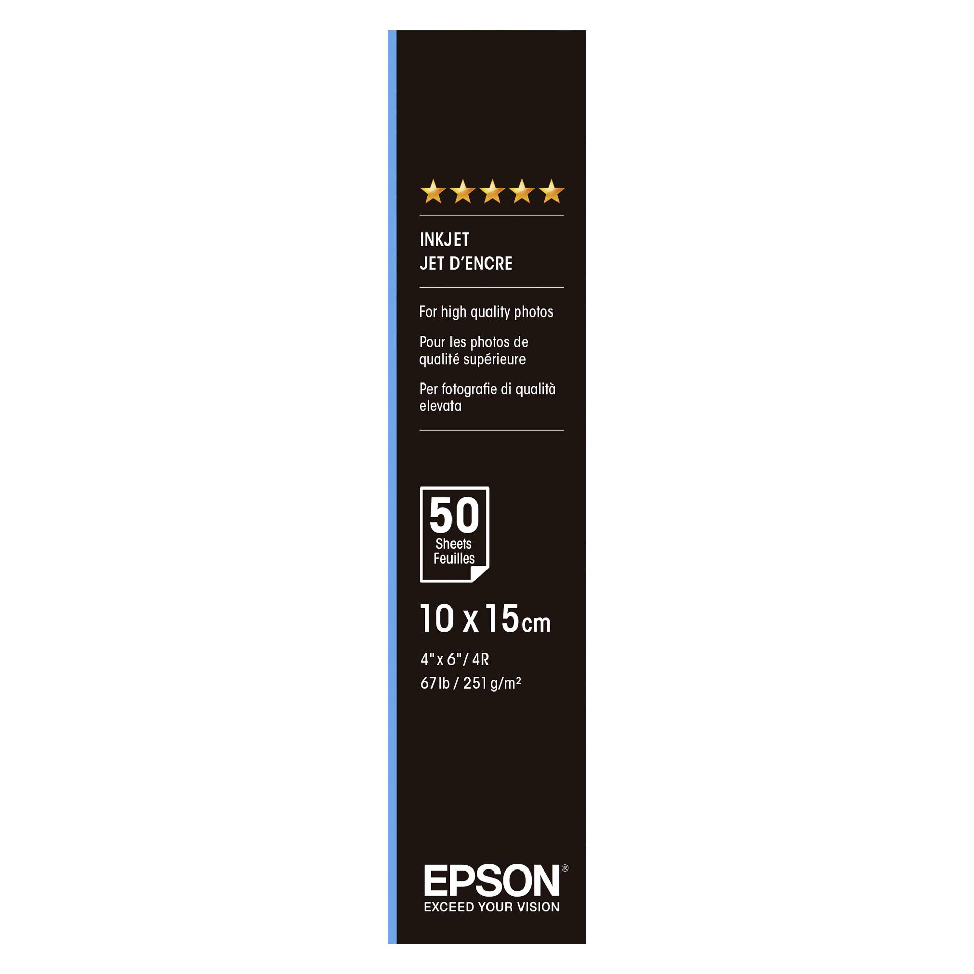 Epson Premium Semigloss Photo carta 10x15, 50 fogli  251 g