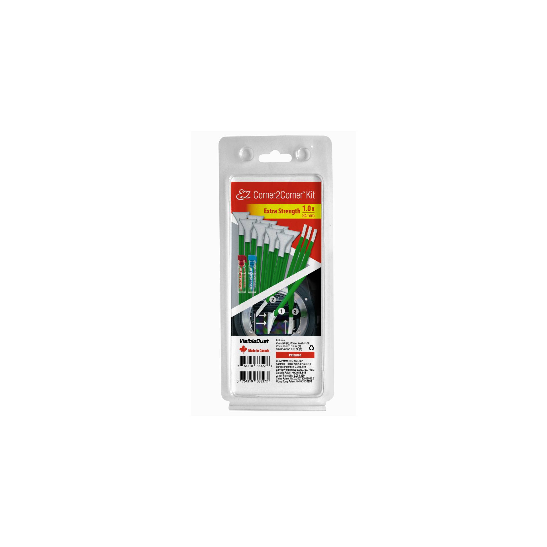 Visible Dust EZ Corner2Corner Kit 1.0x extra strength
