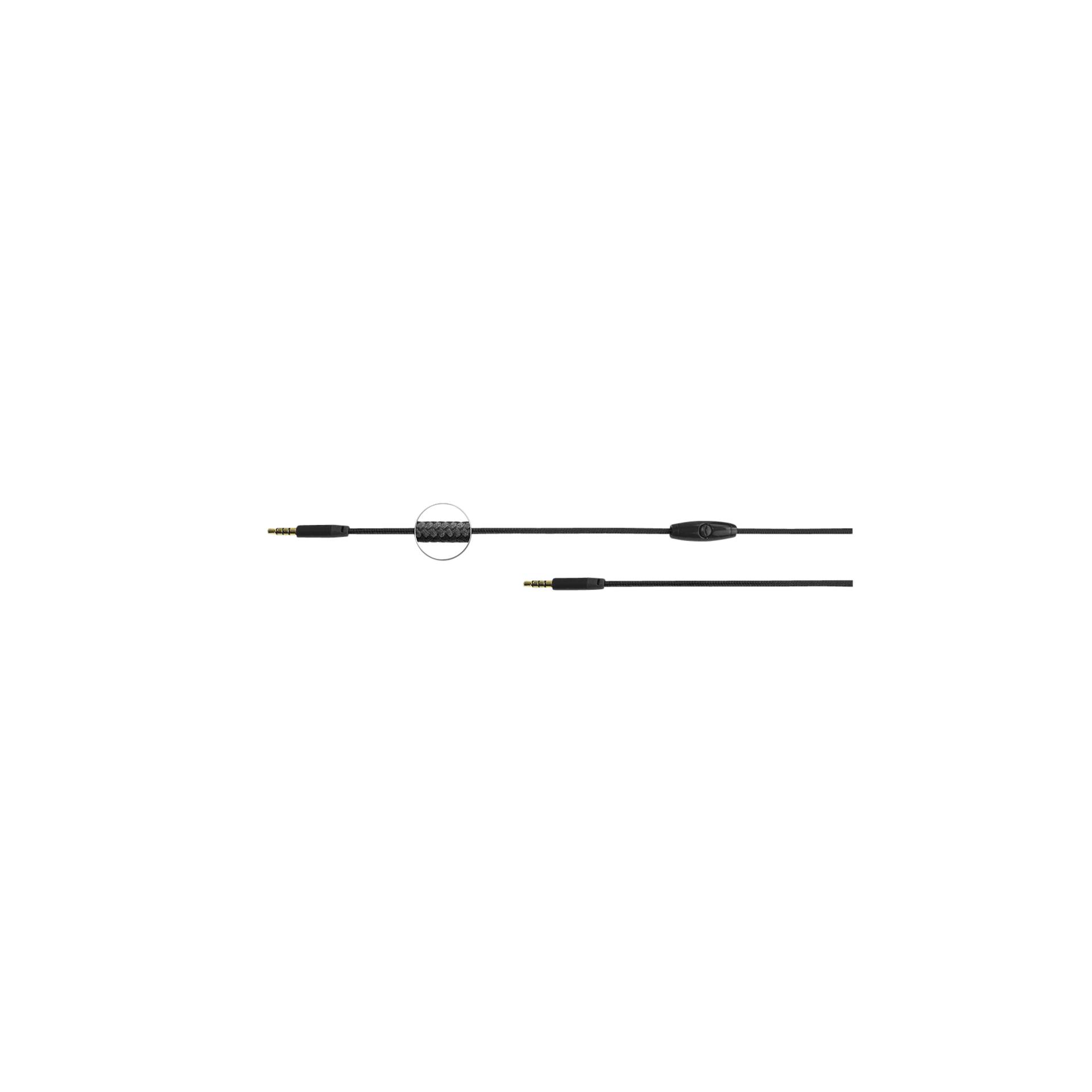 FANTEC SHP-3 bianco/nero Stereo Cuffie con microfono A