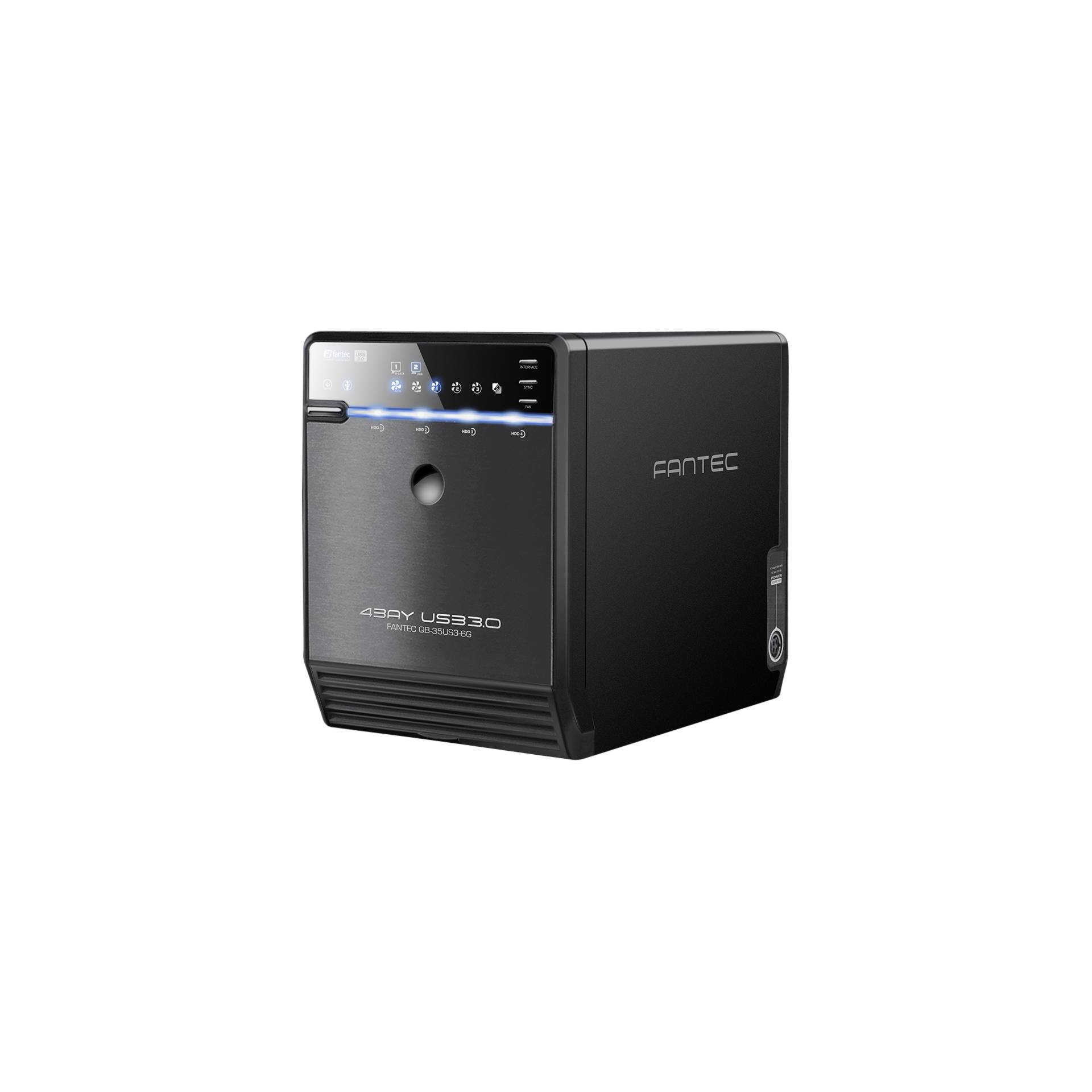 FANTEC QB-35US3-6G nero 4x3,5  SATA HDD USB3.0 eSATA