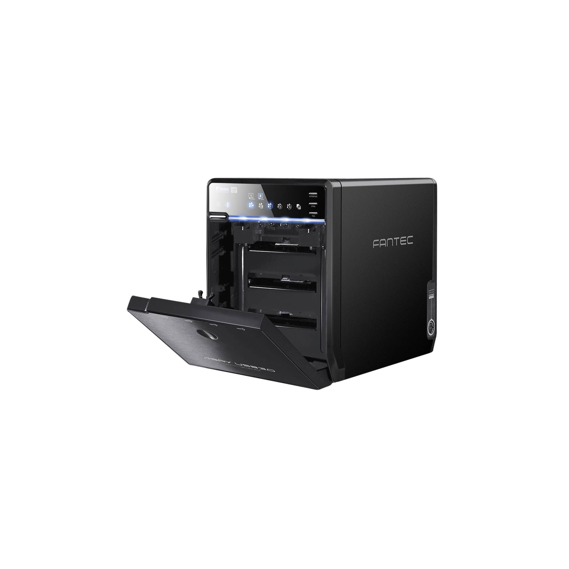FANTEC QB-35US3-6G nero 4x3,5  SATA HDD USB3.0 eSATA