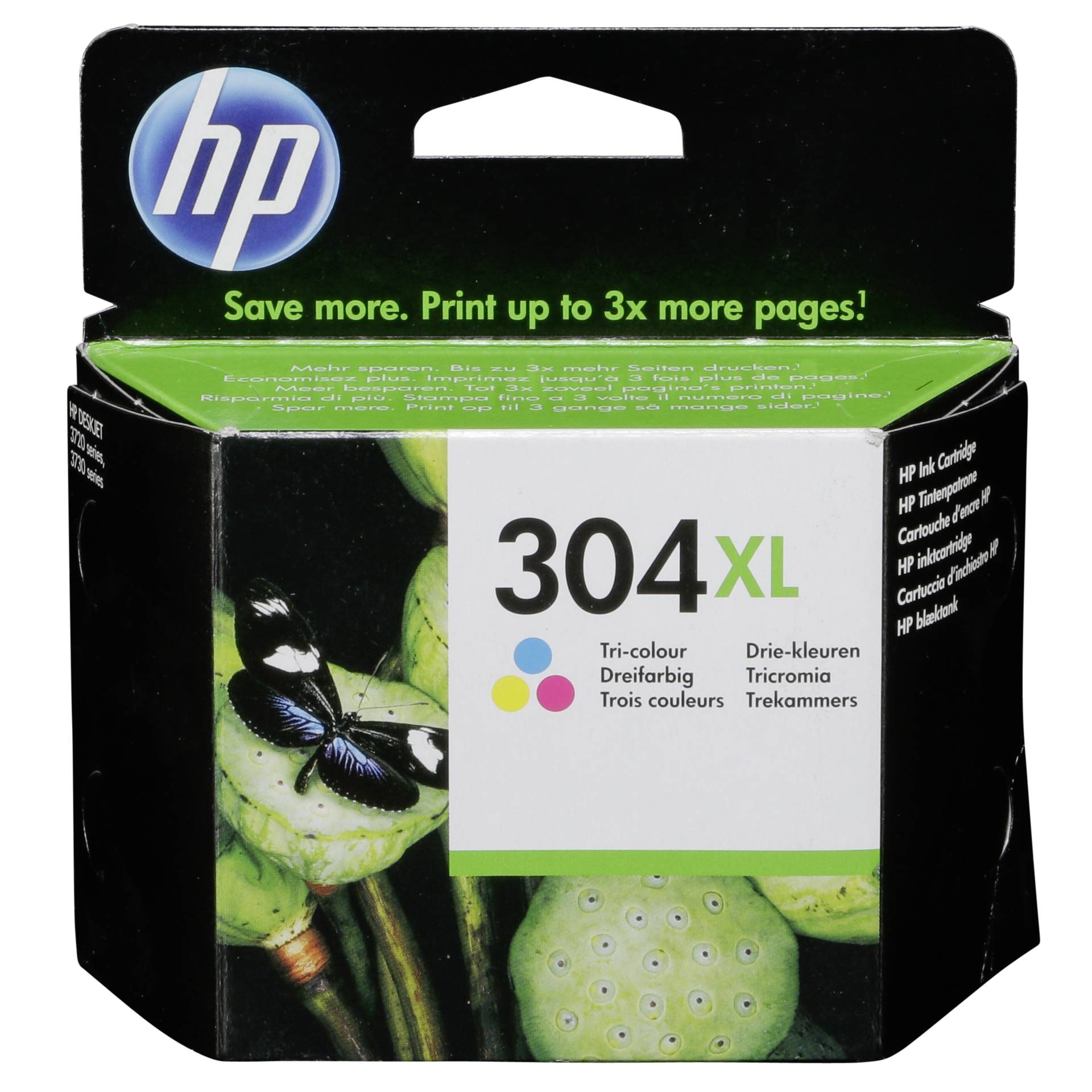 HP N9K07AE cartuccia 3 colori No. 304 XL