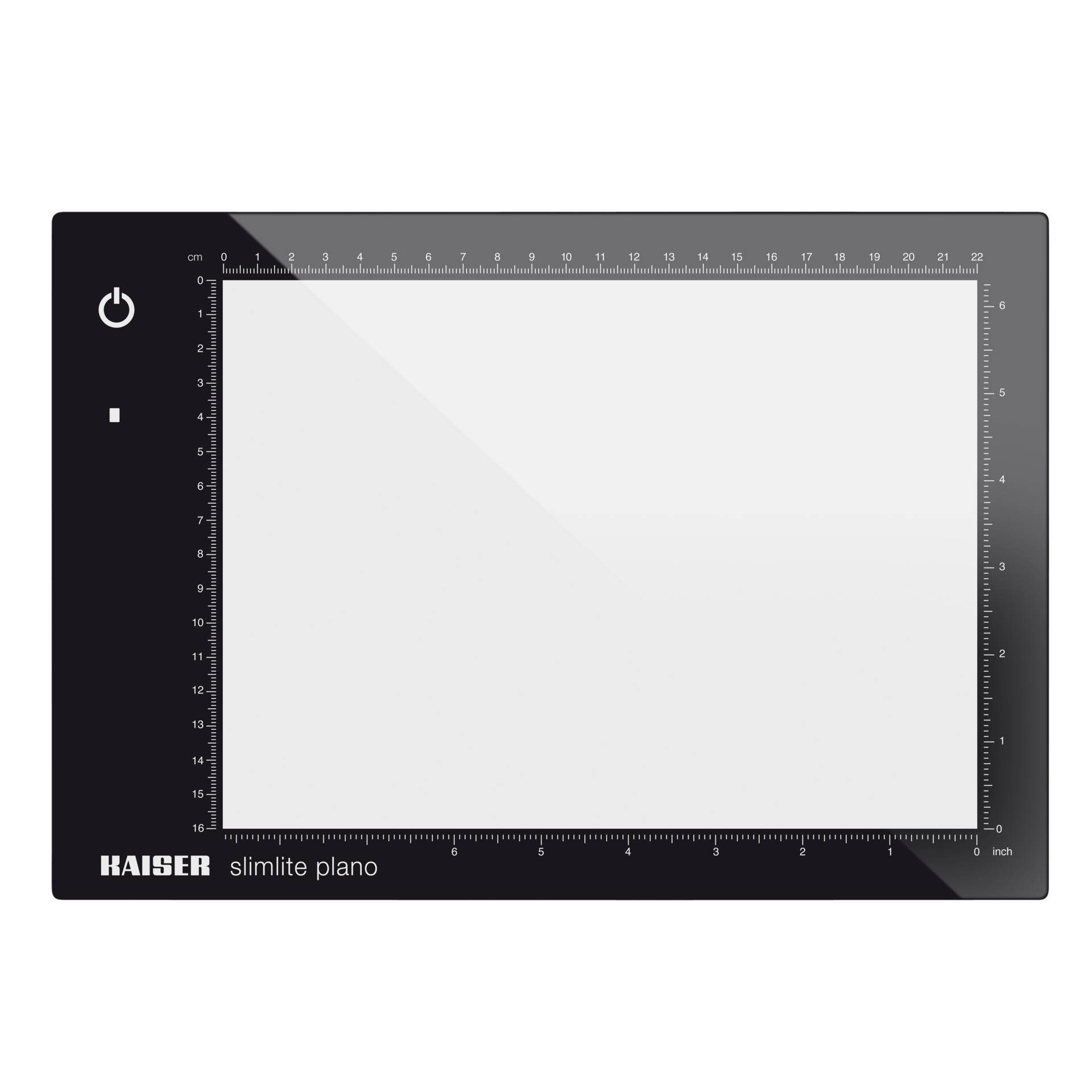 Kaiser Piastra/tavolo luminoso plano 22x16cm LED