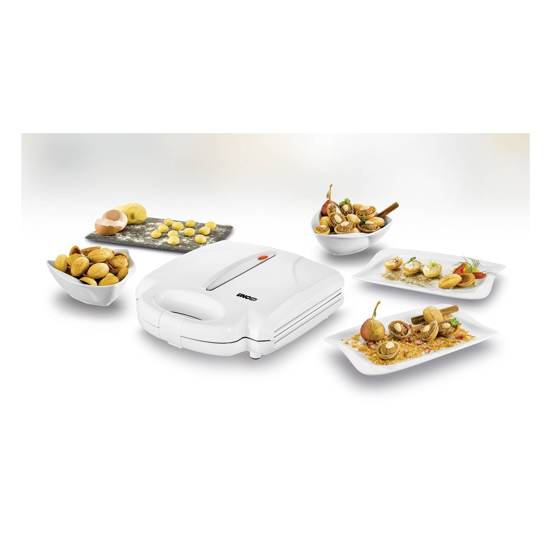 Unold 48360 macchina per waffle a forma di noce - Unold - Autoscatto Store