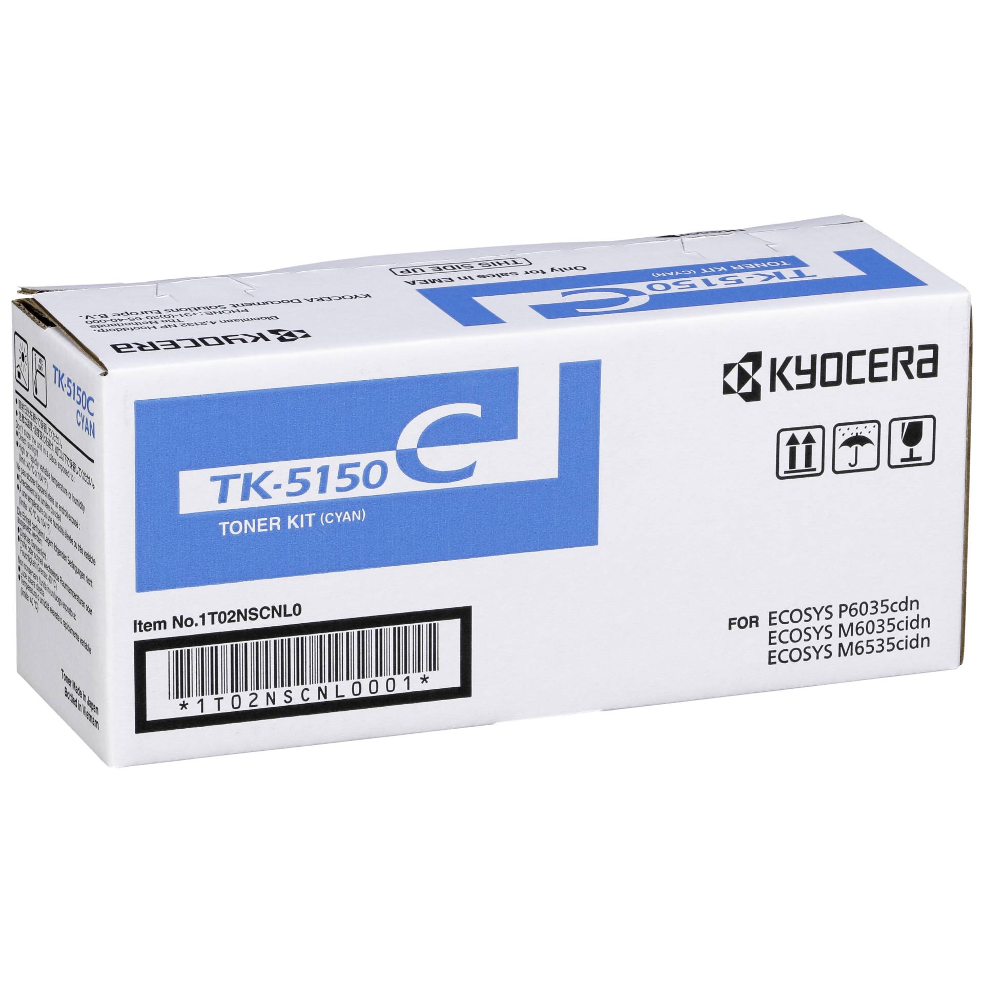 Kyocera cartuccia TK-5150 C cyan