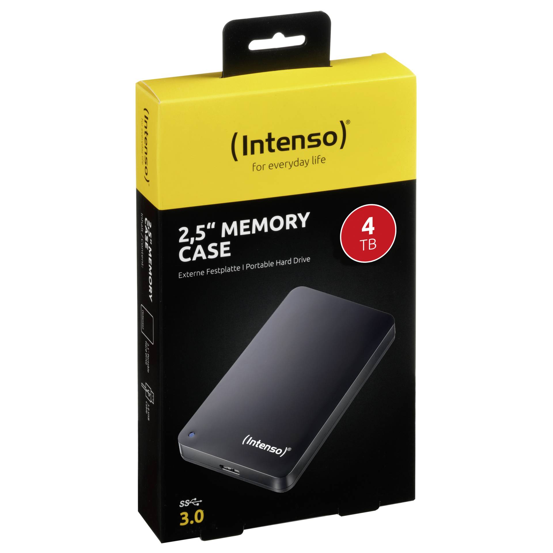 Intenso Memory custodia 4TB 2,5  USB 3.0 nero