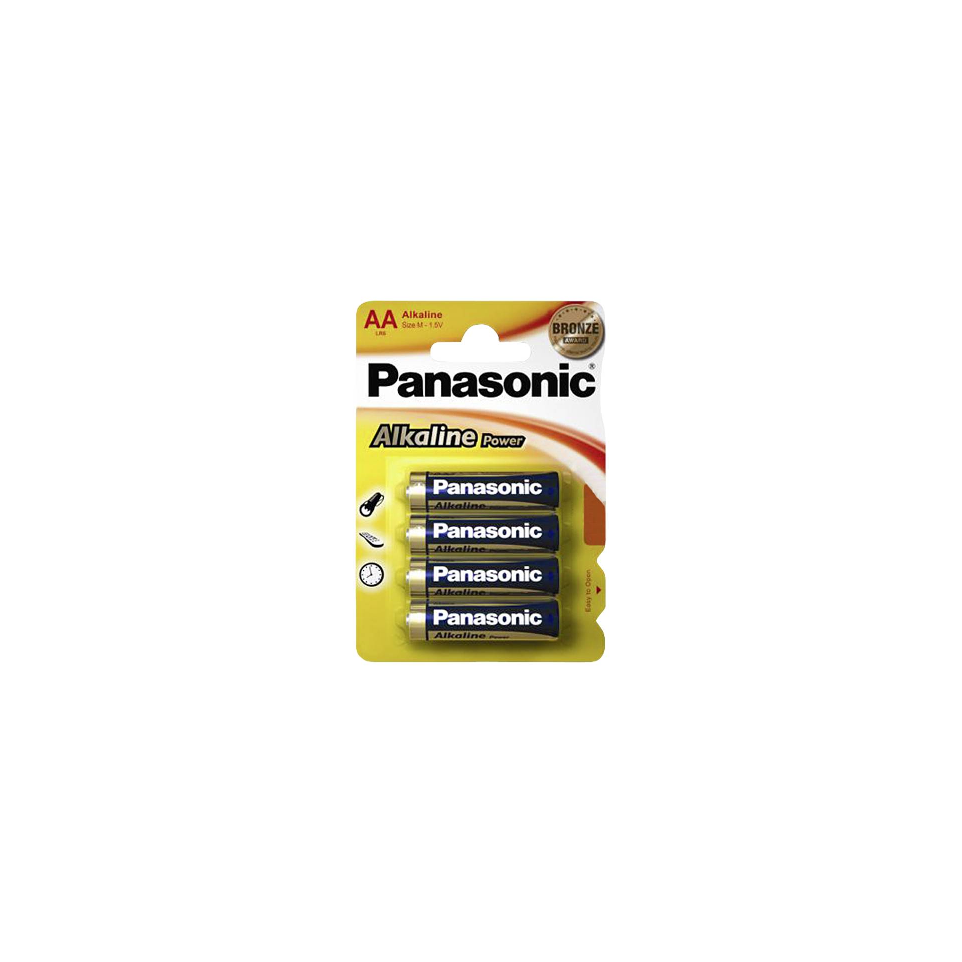 1x4 Panasonic Alkaline Power Mignon LR6 AA