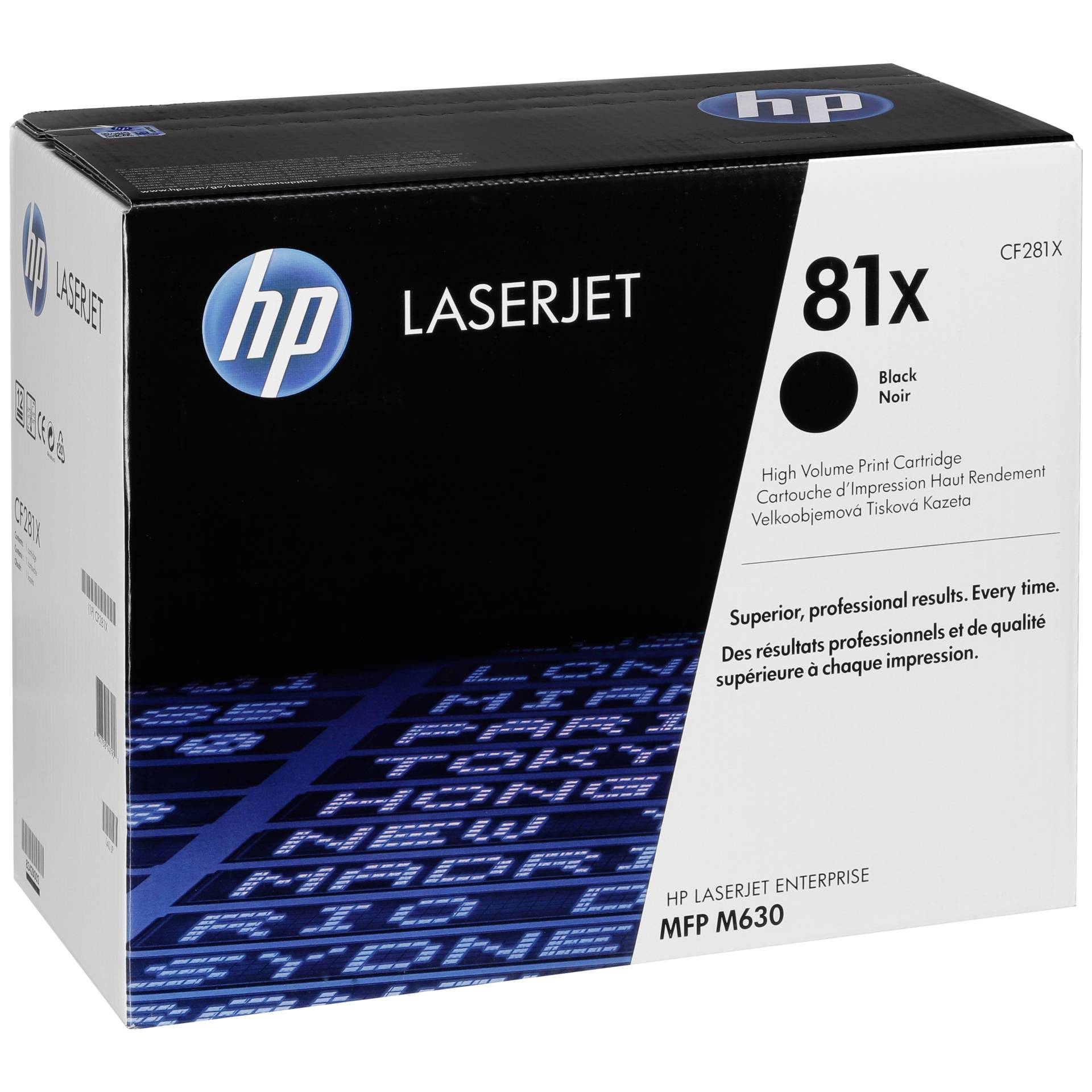 HP cartuccia CF 281 X nero No. 81 X