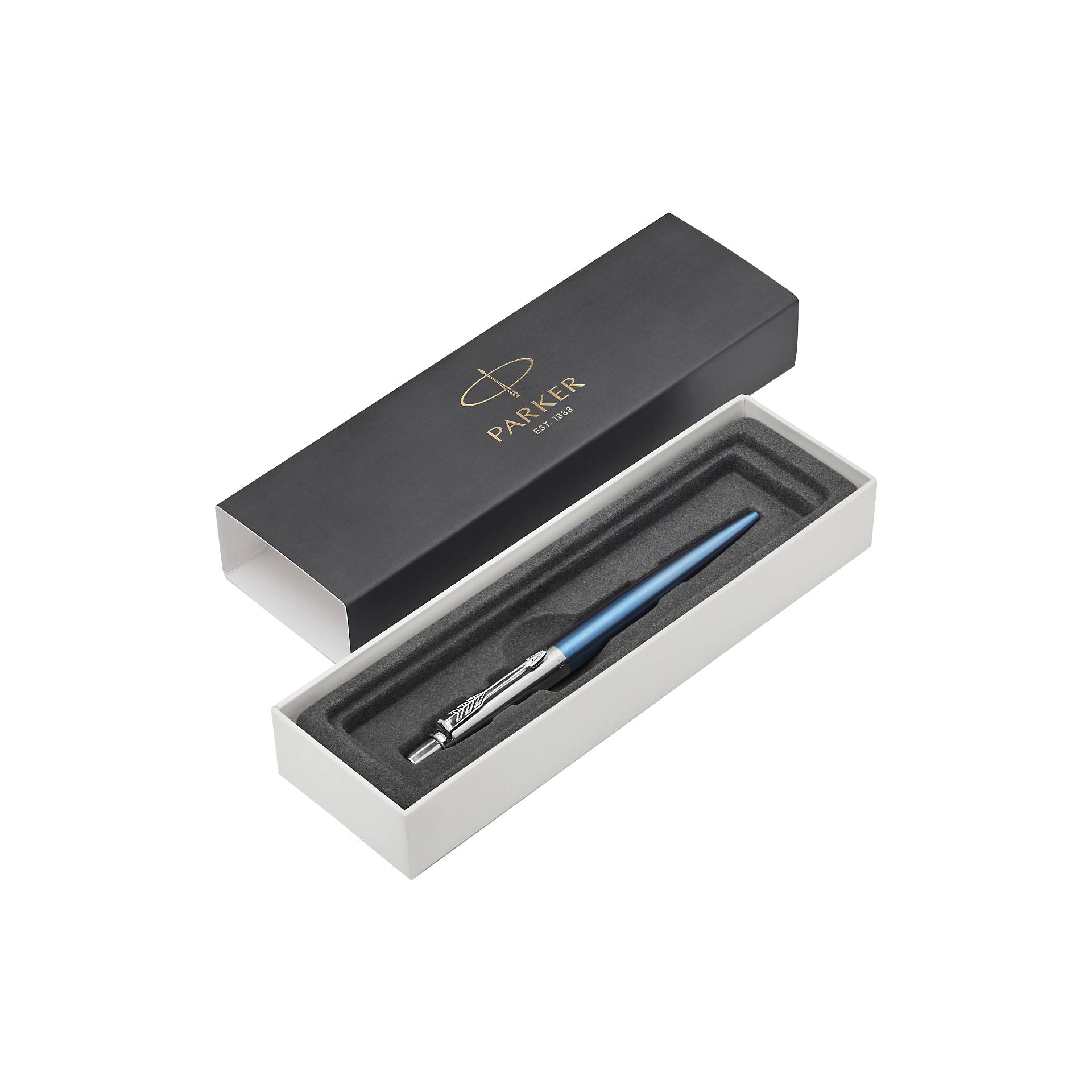 Parker Jotter Waterloo blu C.C. penna M
