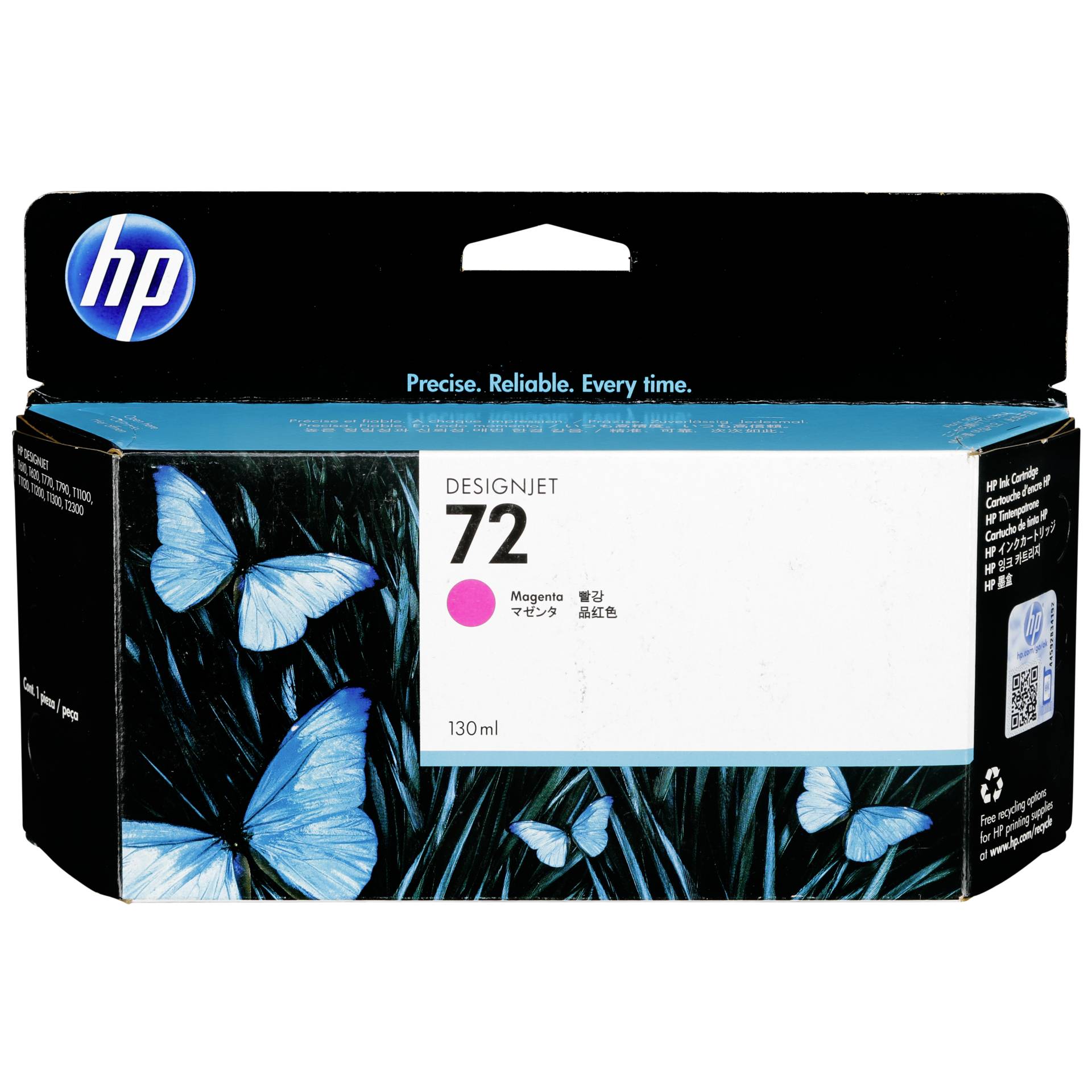 HP C 9372 A cartuccia magenta Vivera            No. 72