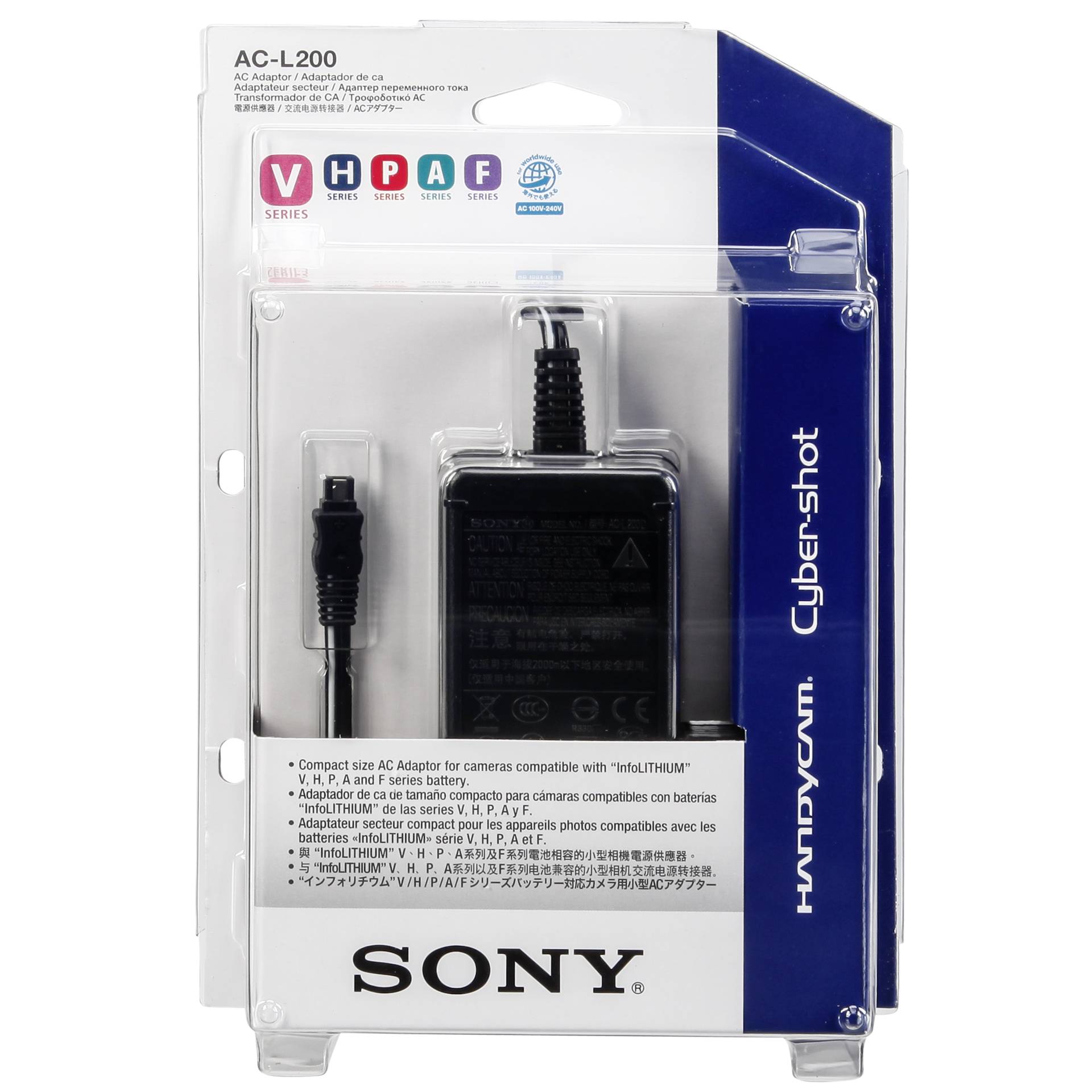 Sony AC-L200 Alimentazione