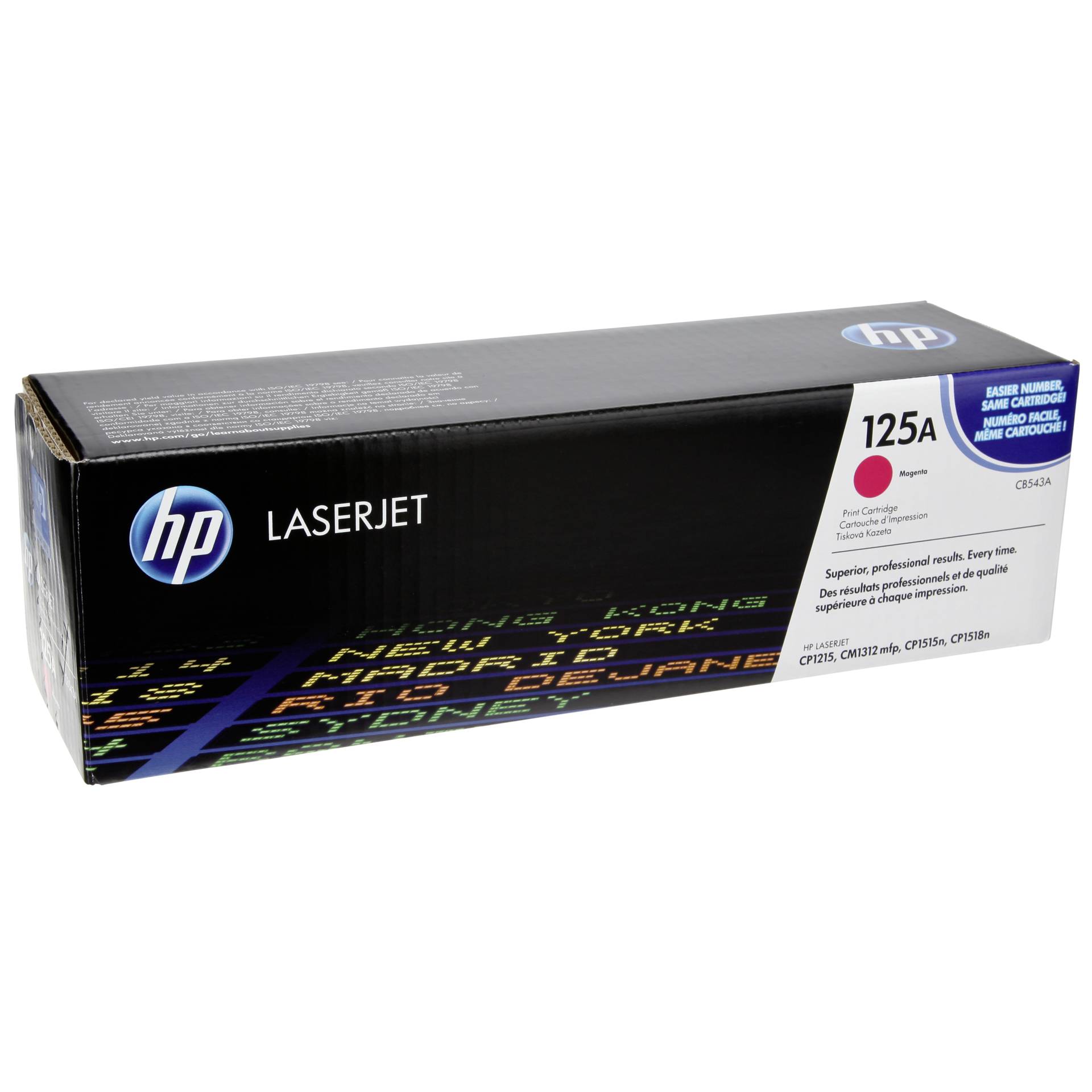 HP cartuccia CB 543 A magenta