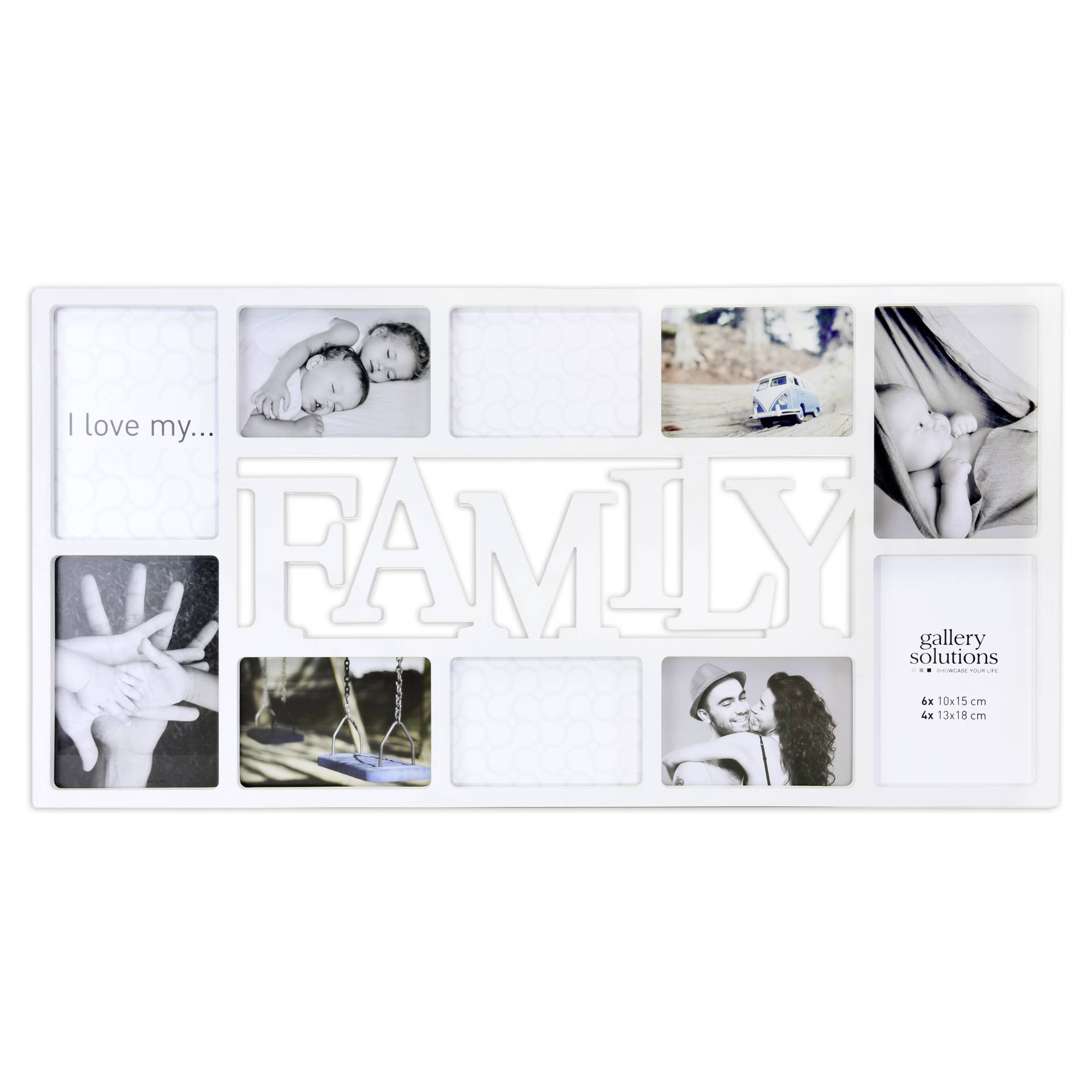 Nielsen Family Collage bianco plastica Galerie 8999331