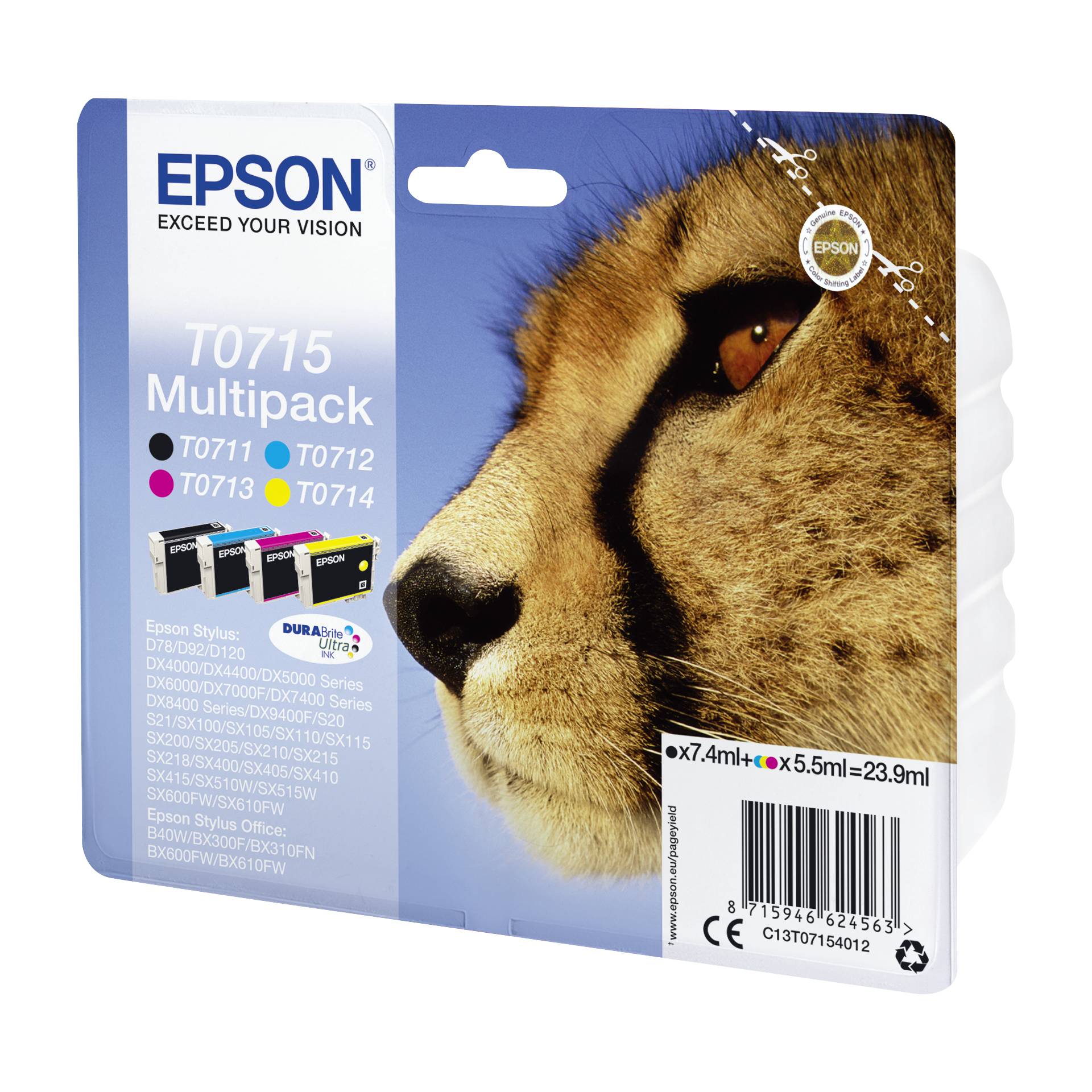 Epson DURABrite Multi confezione T 071                     T
