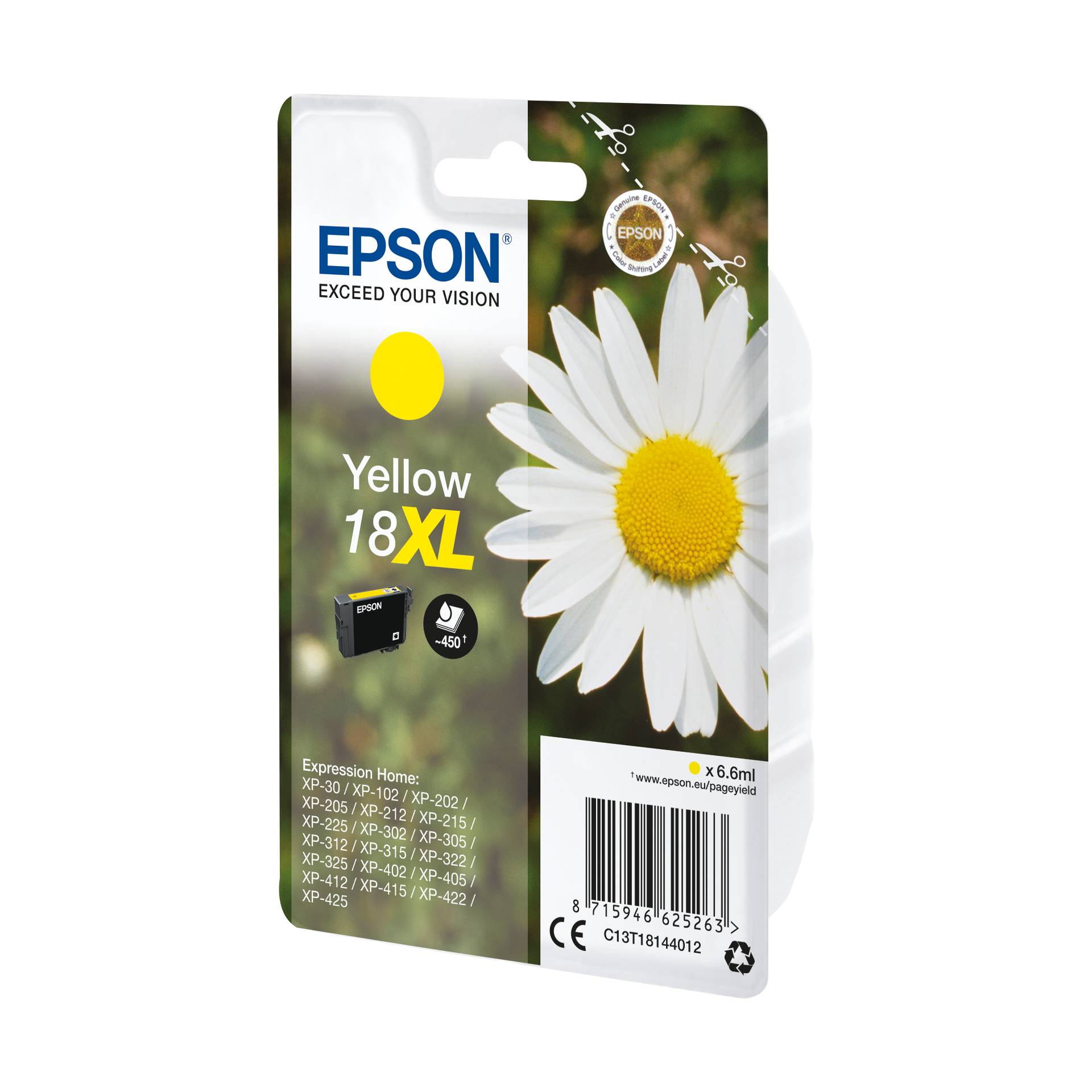 Epson cartuccia XL giallo Claria Home T 181         T 1814