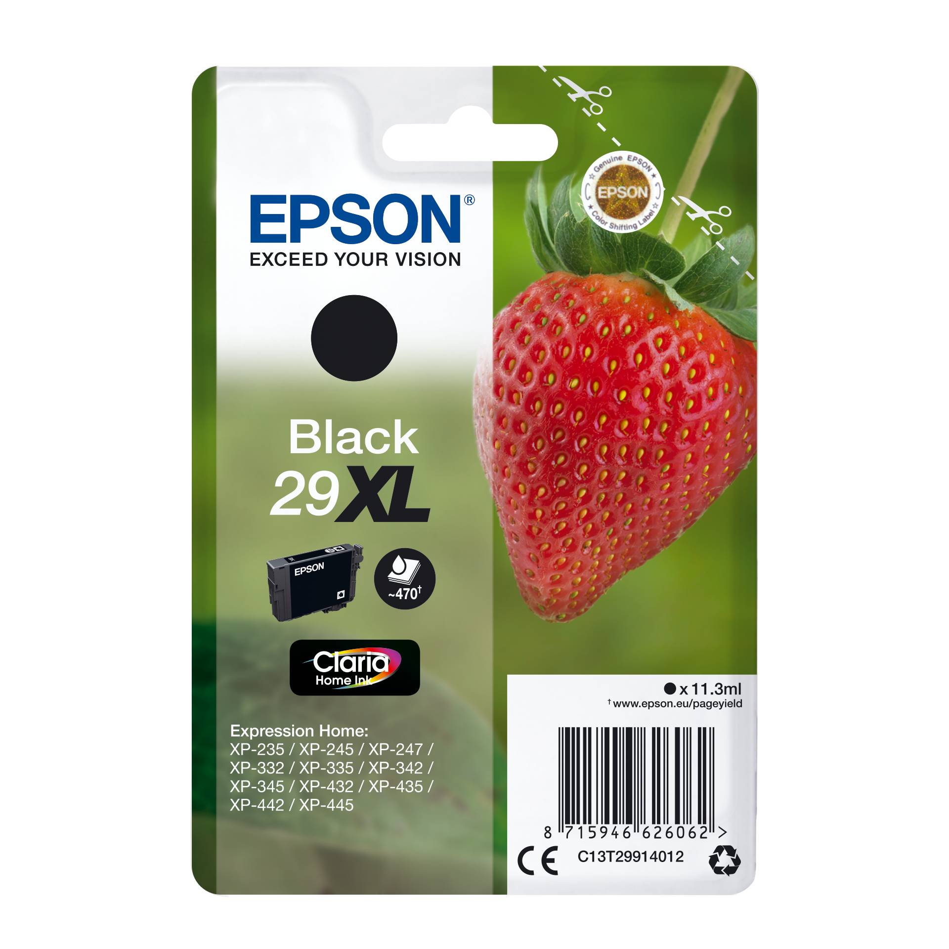Epson cartuccia XL nero Claria Home 29            T 2991