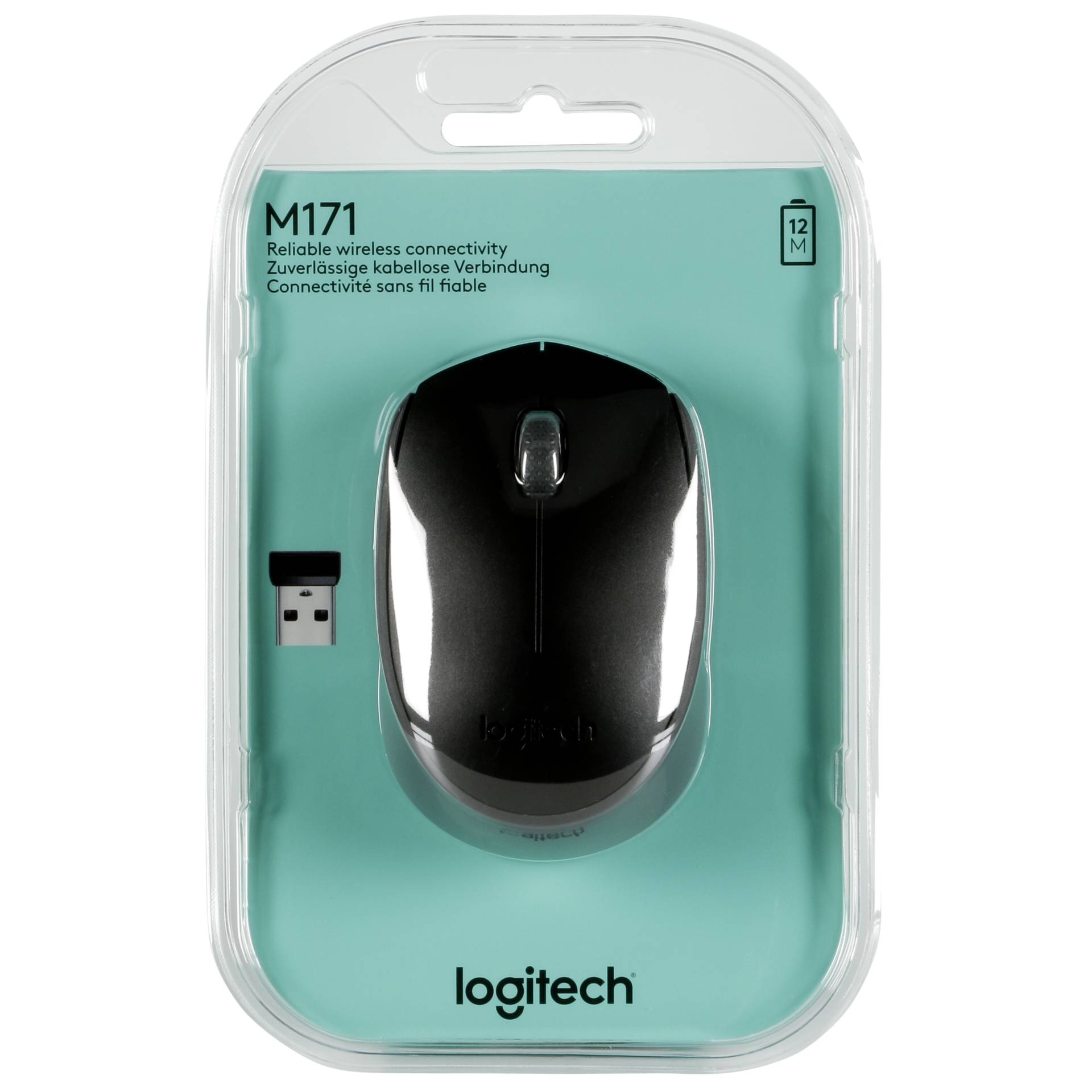 Logitech M171 Wireless Mouse nero