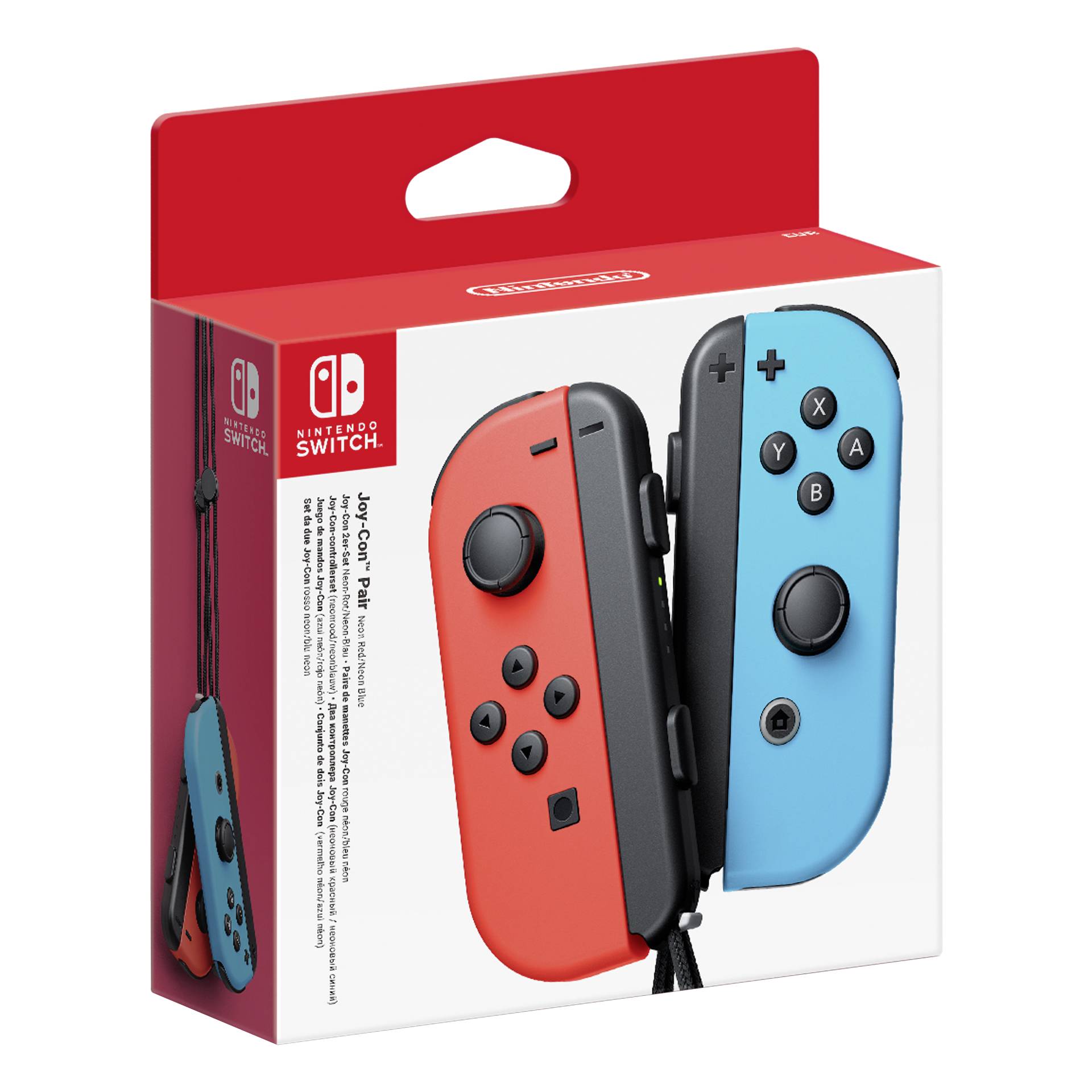 Nintendo Switch Joy-Con set 2 pz Neon-Rosso / Neon-Blu