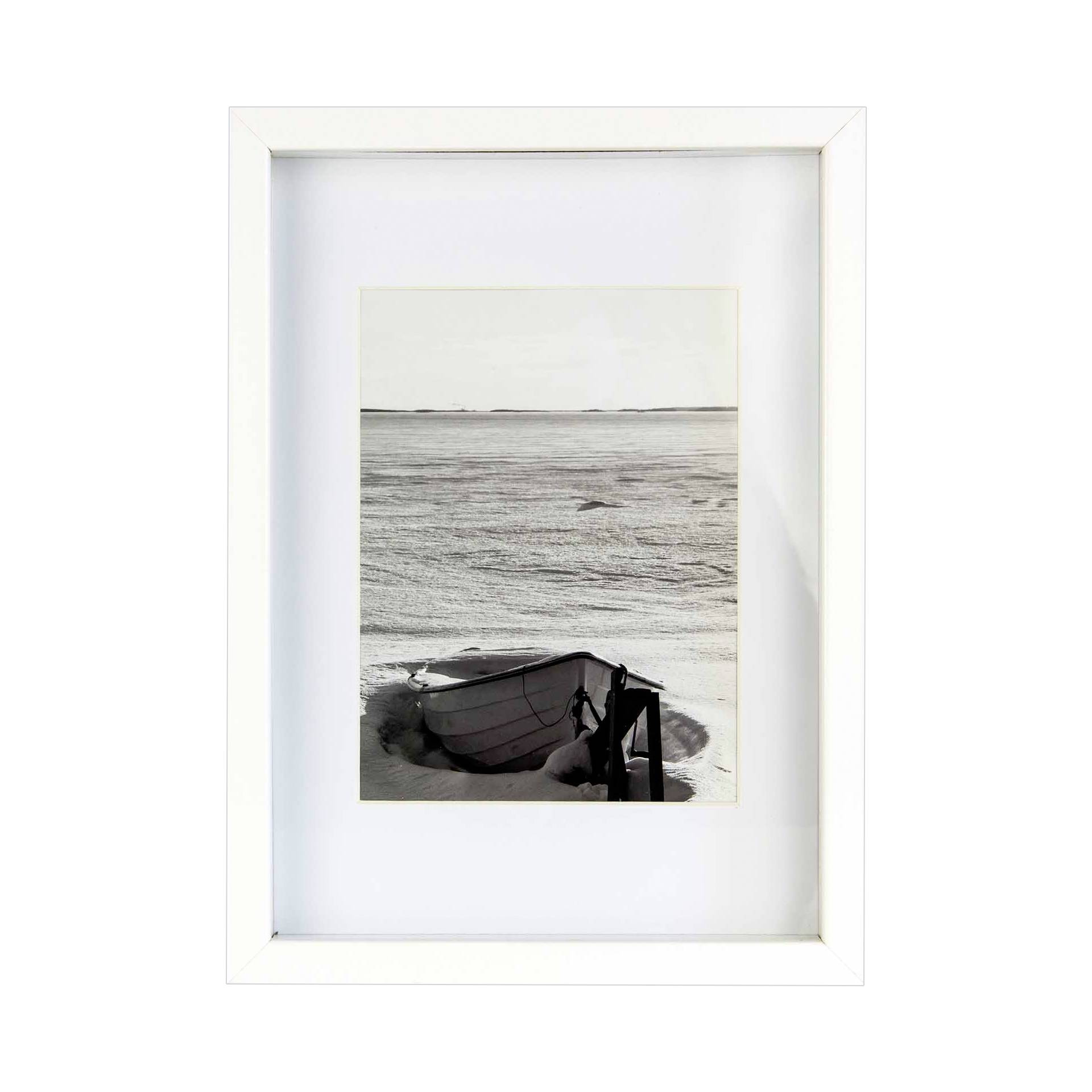 Nielsen Aura bianco 21x29,7 legno incl. Passepartout 1121001