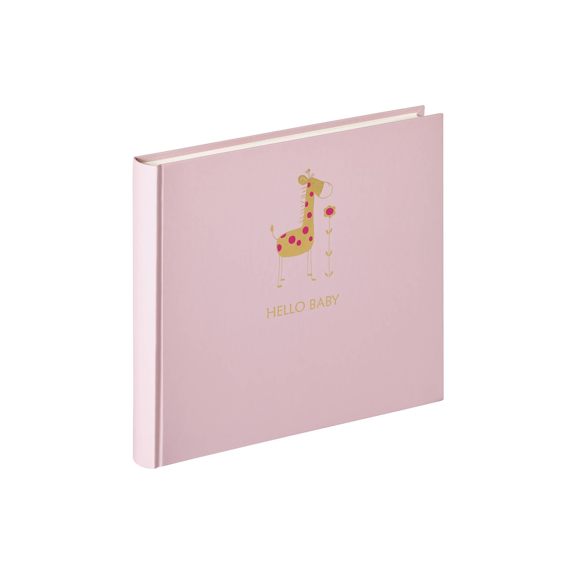 Walther Baby Animal rosa   25x28 50 weiße pagine / Giraffe U