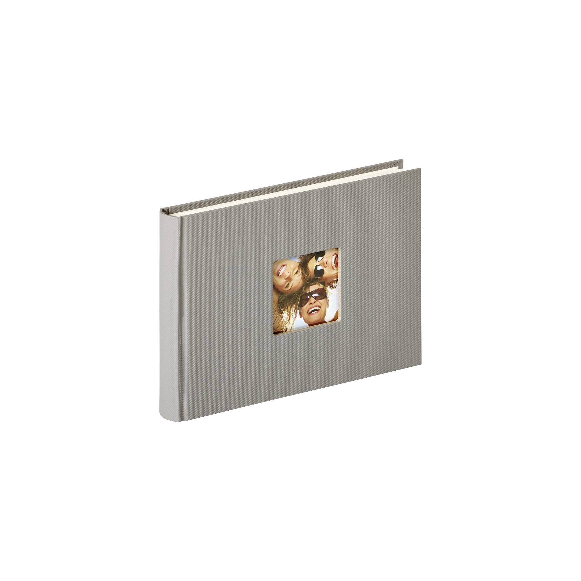 Walther Fun grigio 22x16 40 pagine Buchalbum FA207X