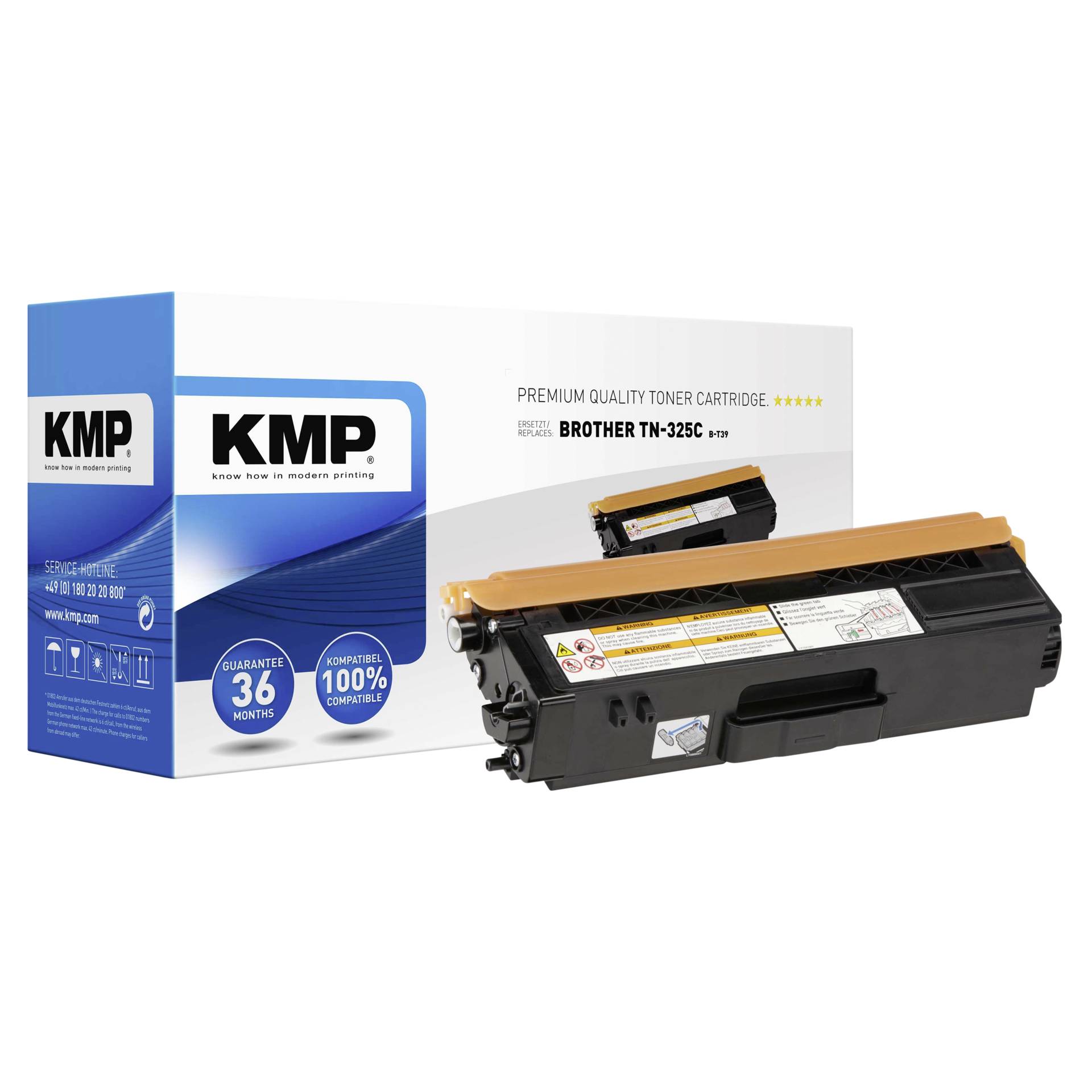 KMP B-T39 cartuccia ciano compatibile con Brother TN-325 C