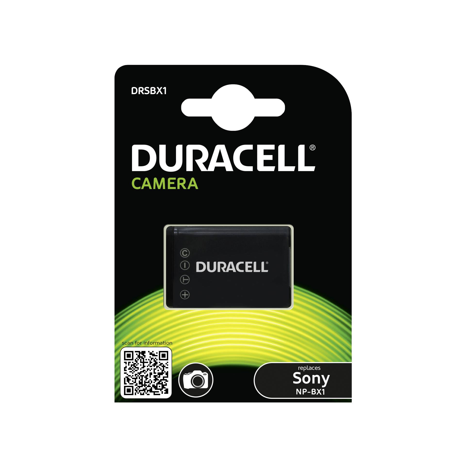 Duracell Li-Ion batt. 1090 mAh per Sony NP-BX1