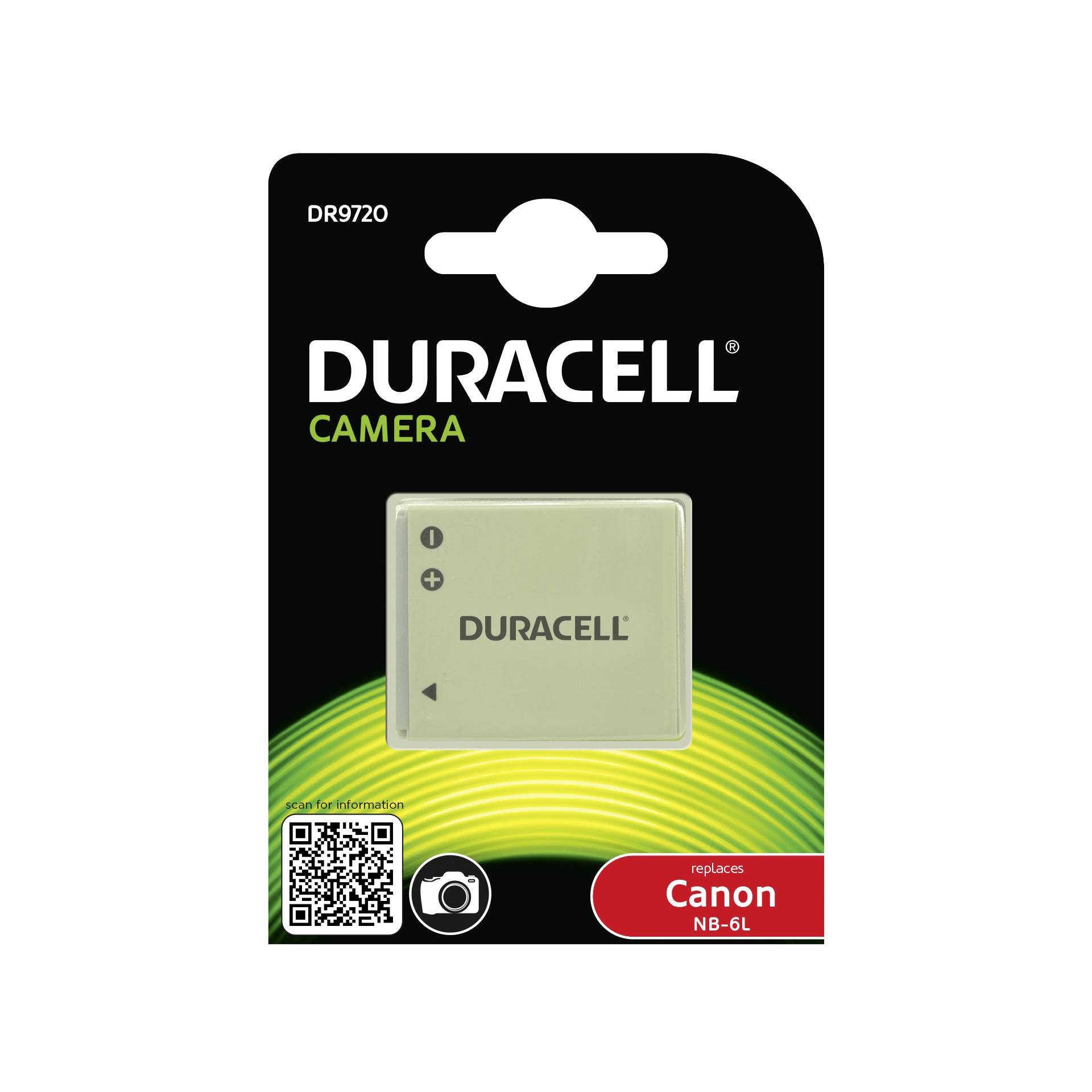 Duracell Li-Ion batt. 700 mAh per Canon NB-6L