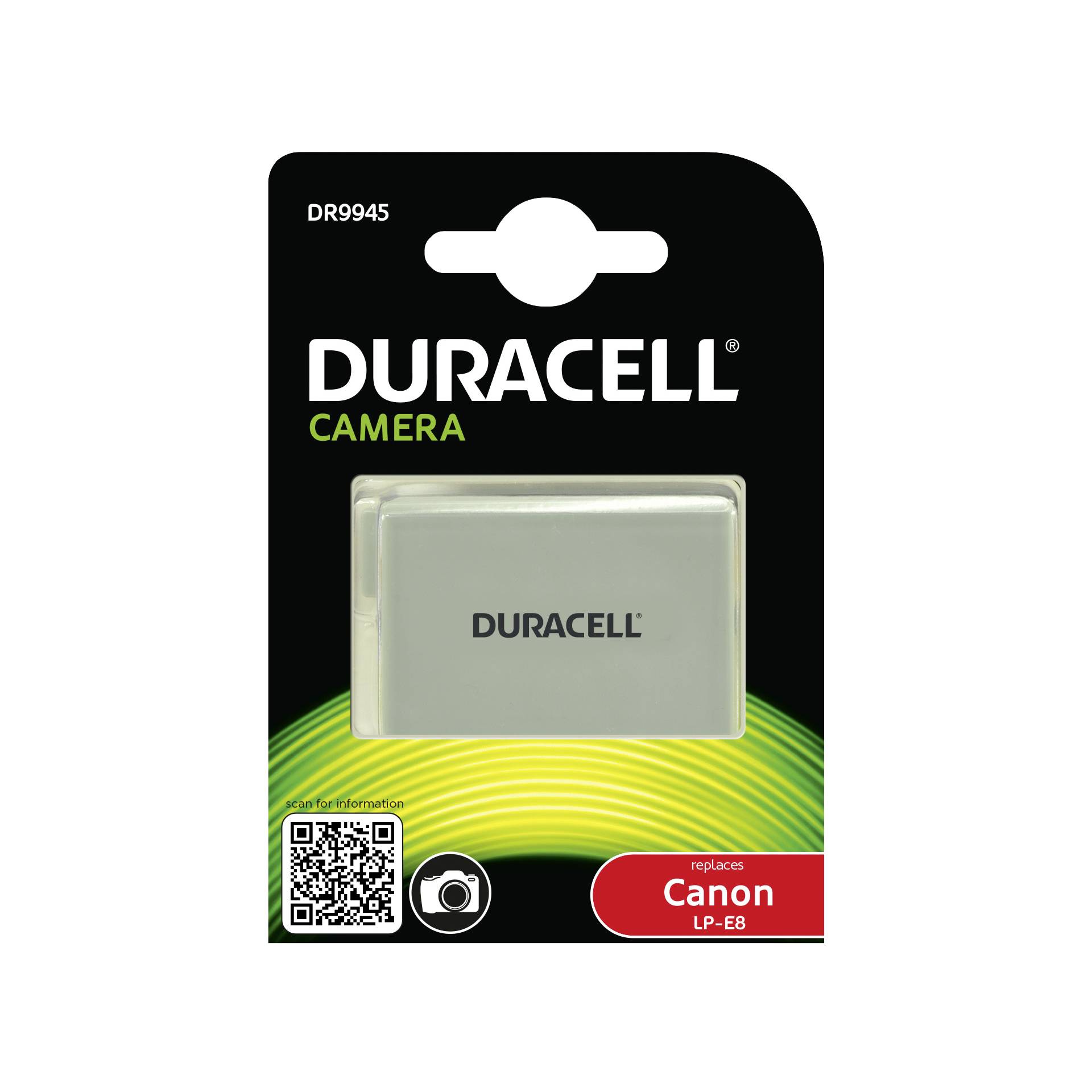 Duracell Li-Ion batt. 1020 mAh per Canon LP-E8